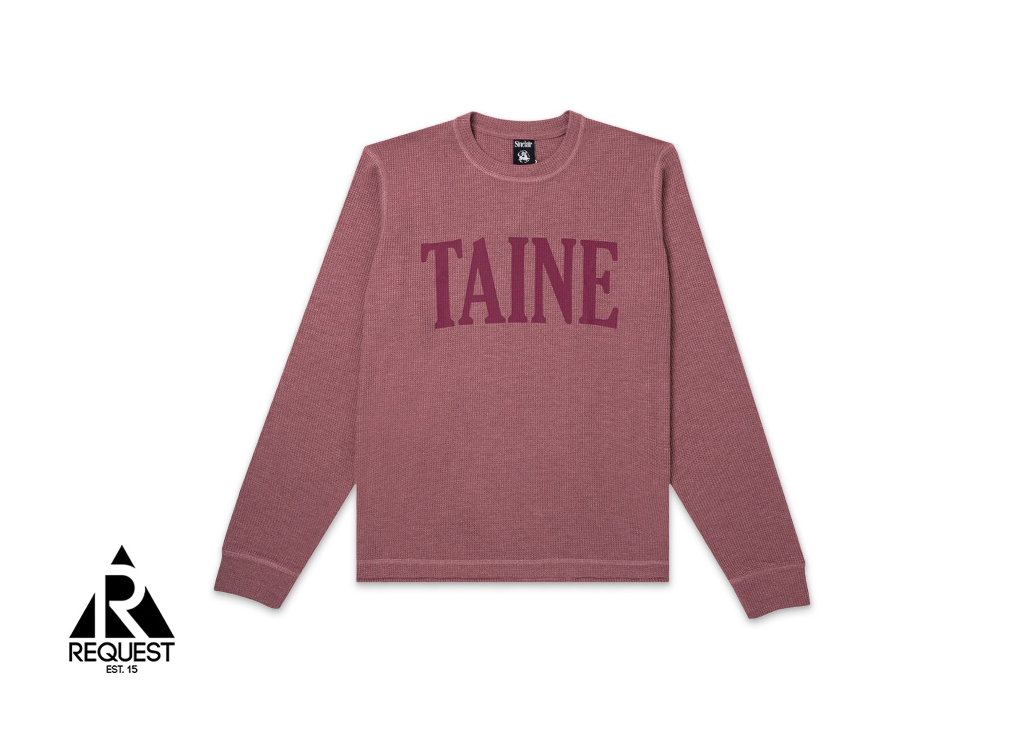 Sinclair Taine Thermal L/S Tee "Burgundy"