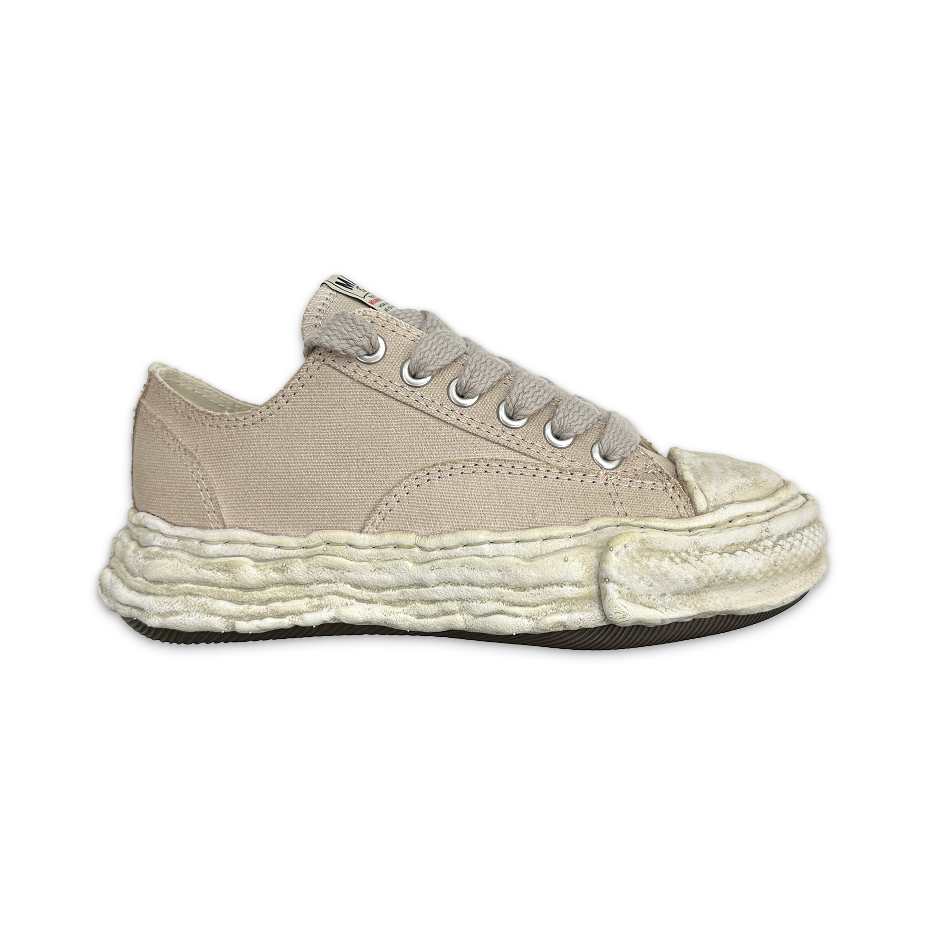Maison Mihara Yasuhiro, Peterson 23 Garment Dye Canvas Low "Brown"