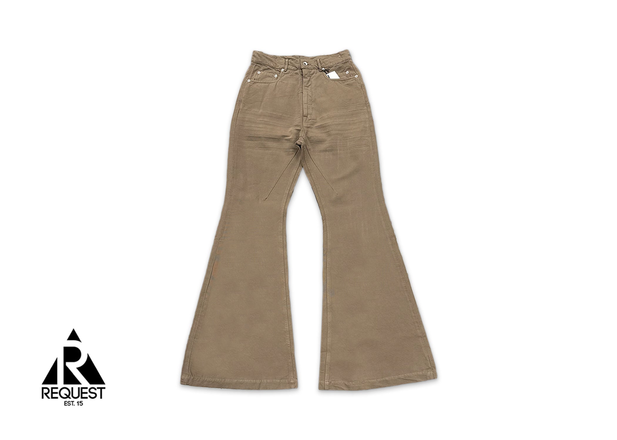 Rick Owens DRKSHDW, Bolan Bootcut Jeans "Dust"