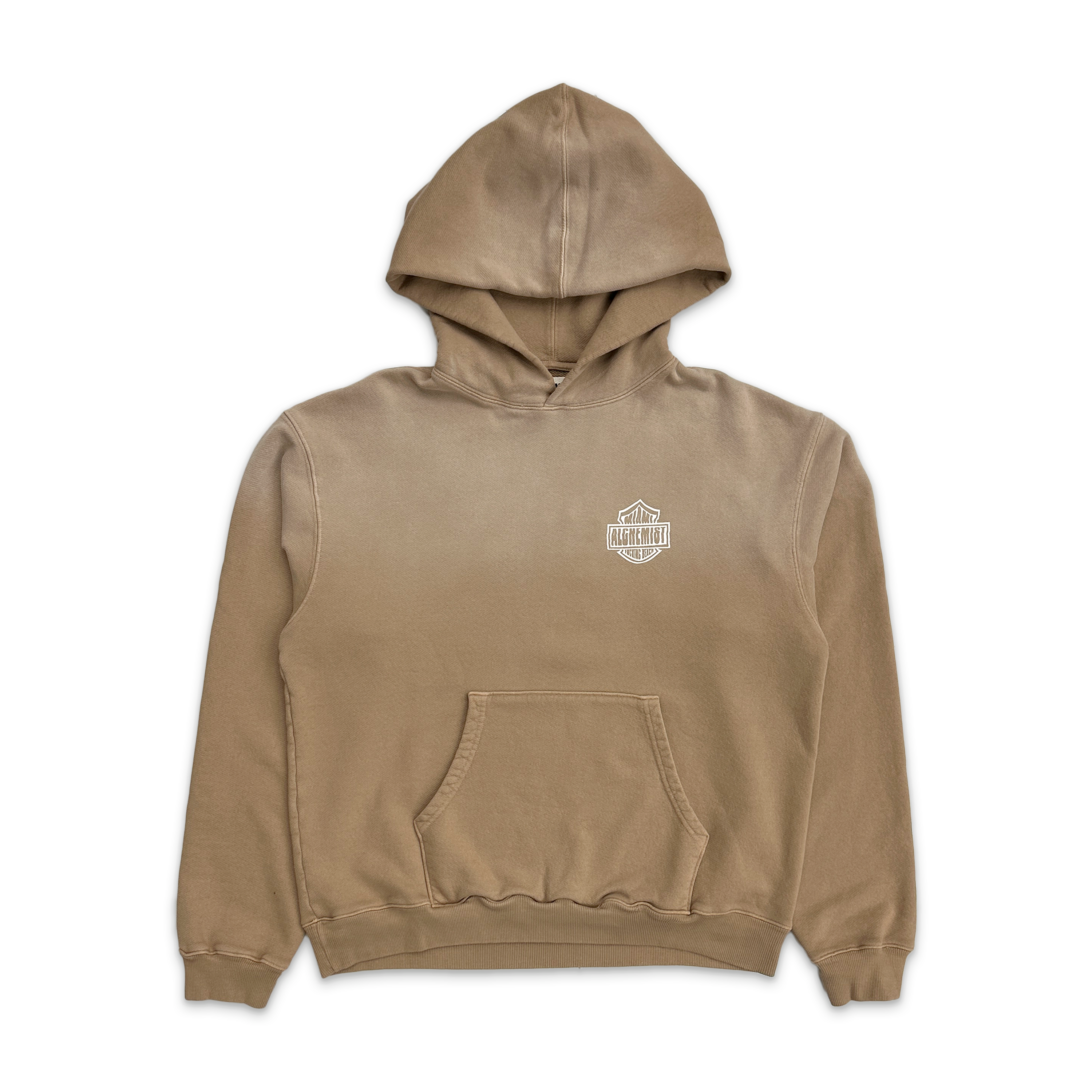 Alchemist, Wavy Hoodie "Faded Brown"