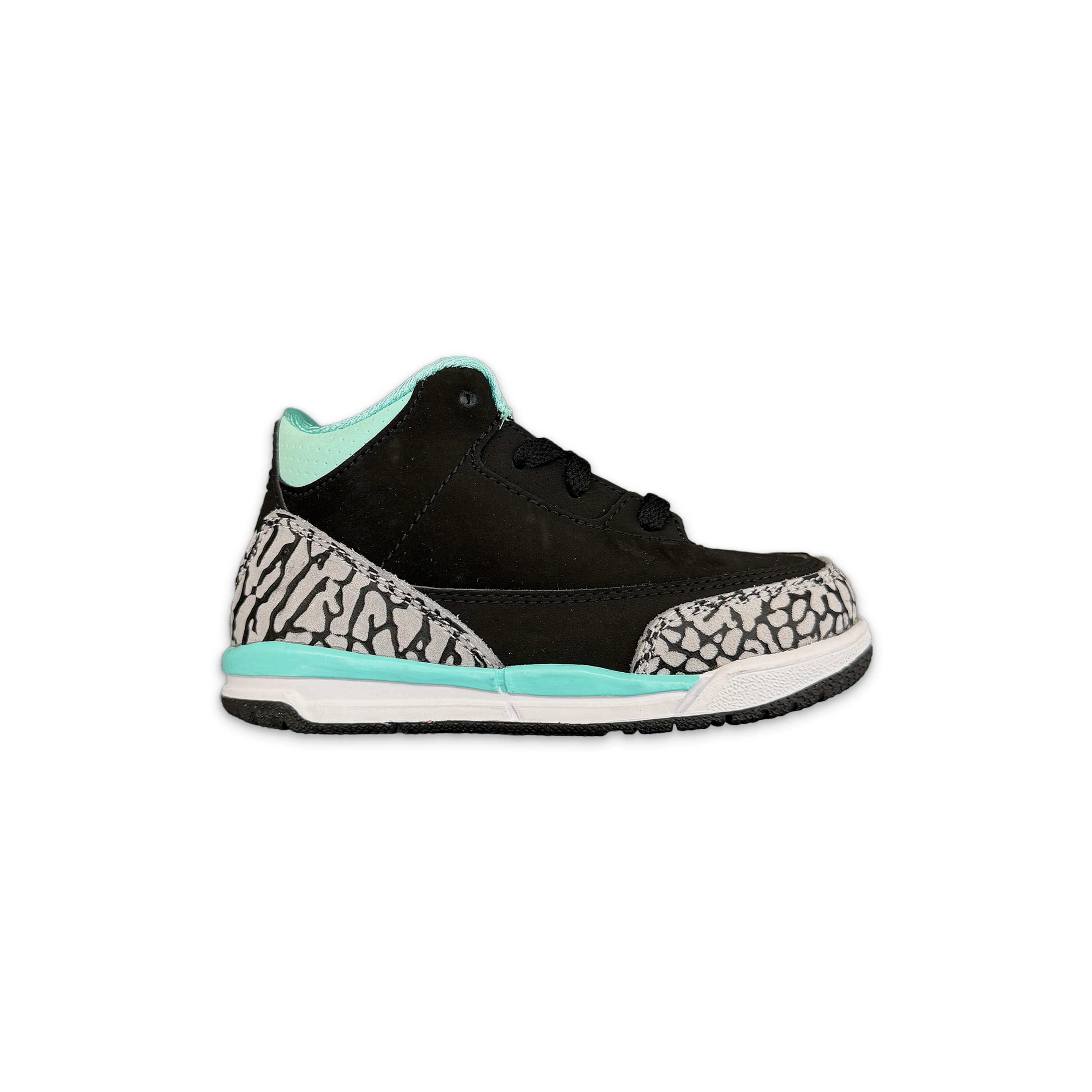 Air Jordan 3 Retro GT "Black Purple Turquoise" (TD)