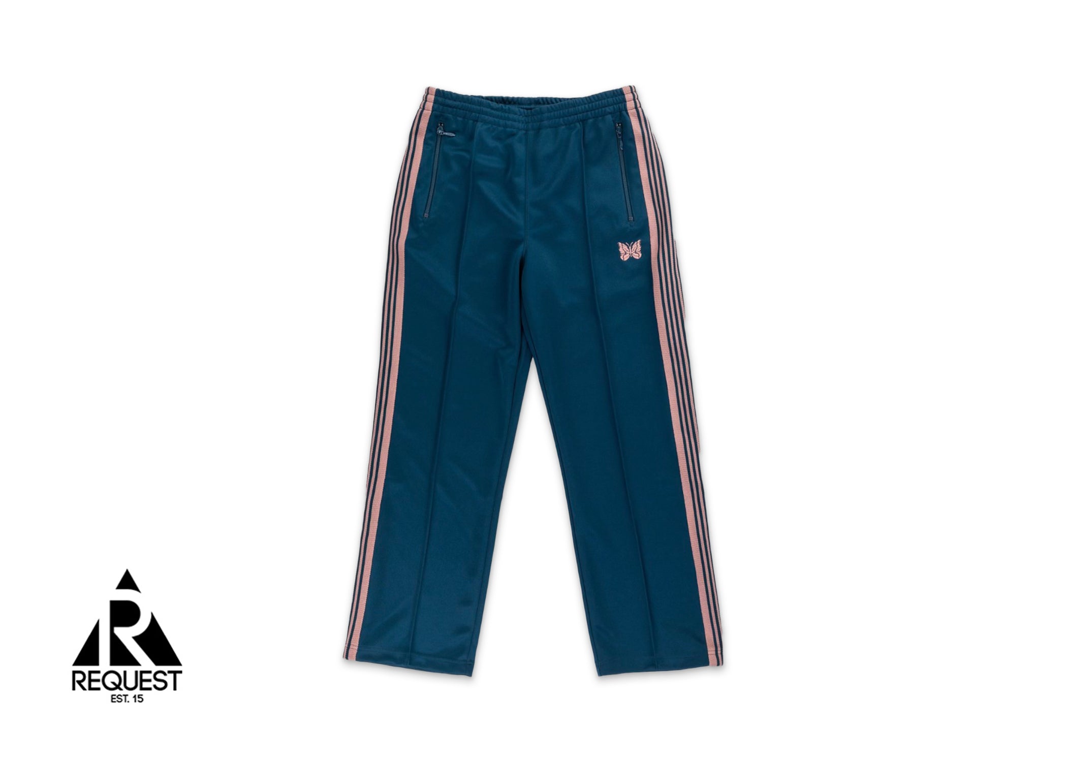 Needles Narrow Track Pant Polly Smooth “Teal Green”