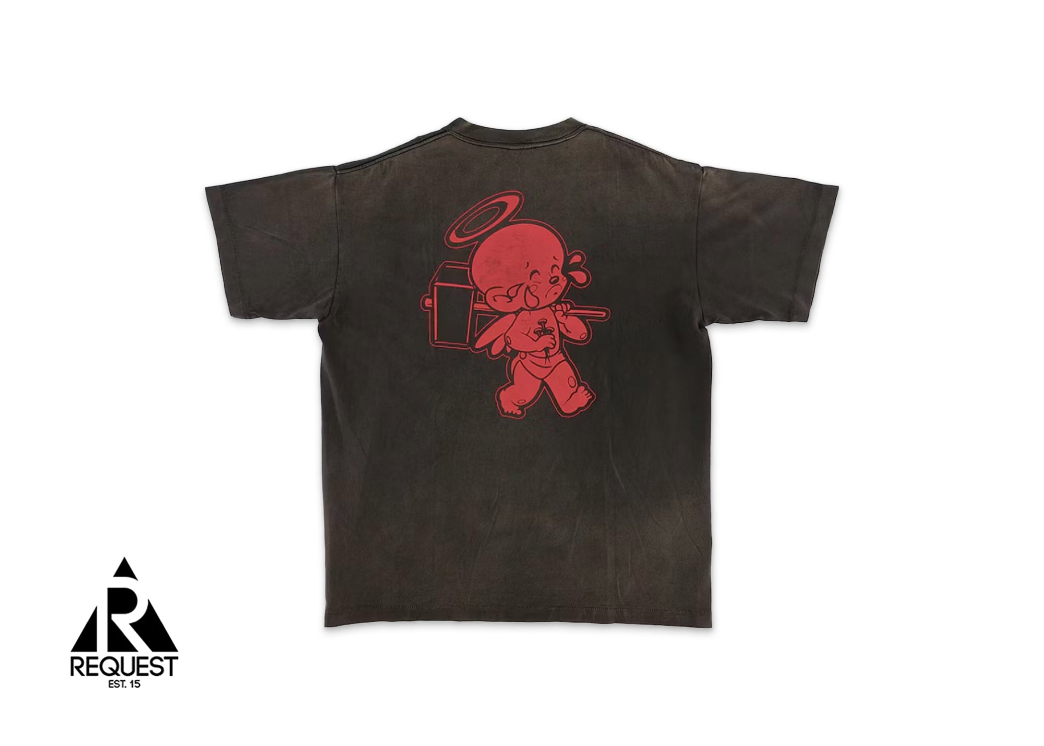 Saint Michael x Denim Tears Faces Tee "Black"