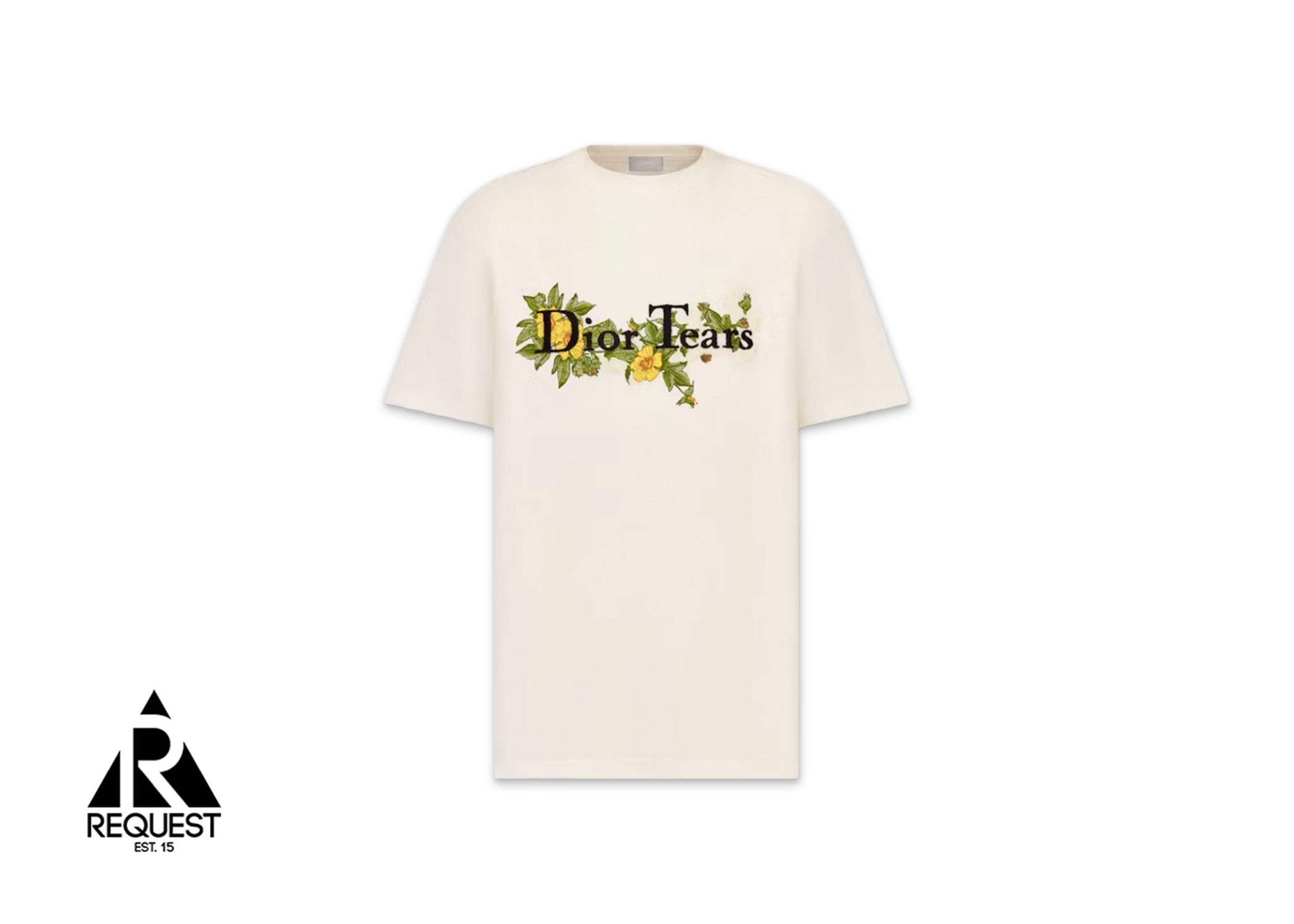 Dior x Denim Tears Relaxed-Fit Logo Tee "White"