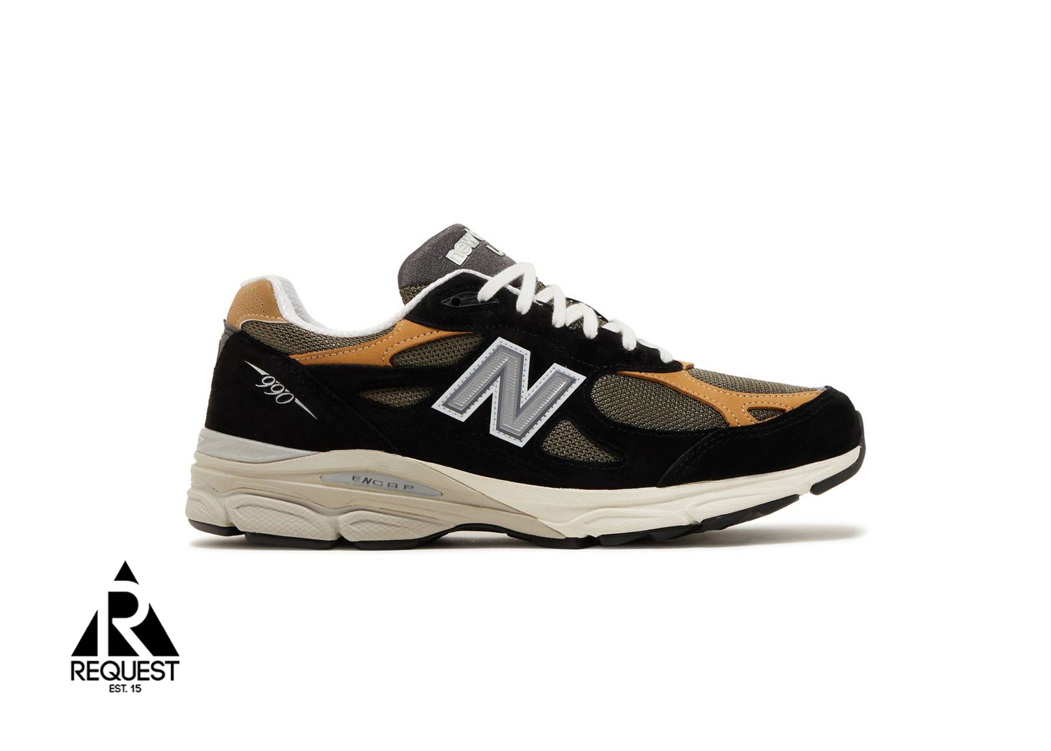 New Balance x Teddy Santis 990v3 Made in USA "Black Tan"
