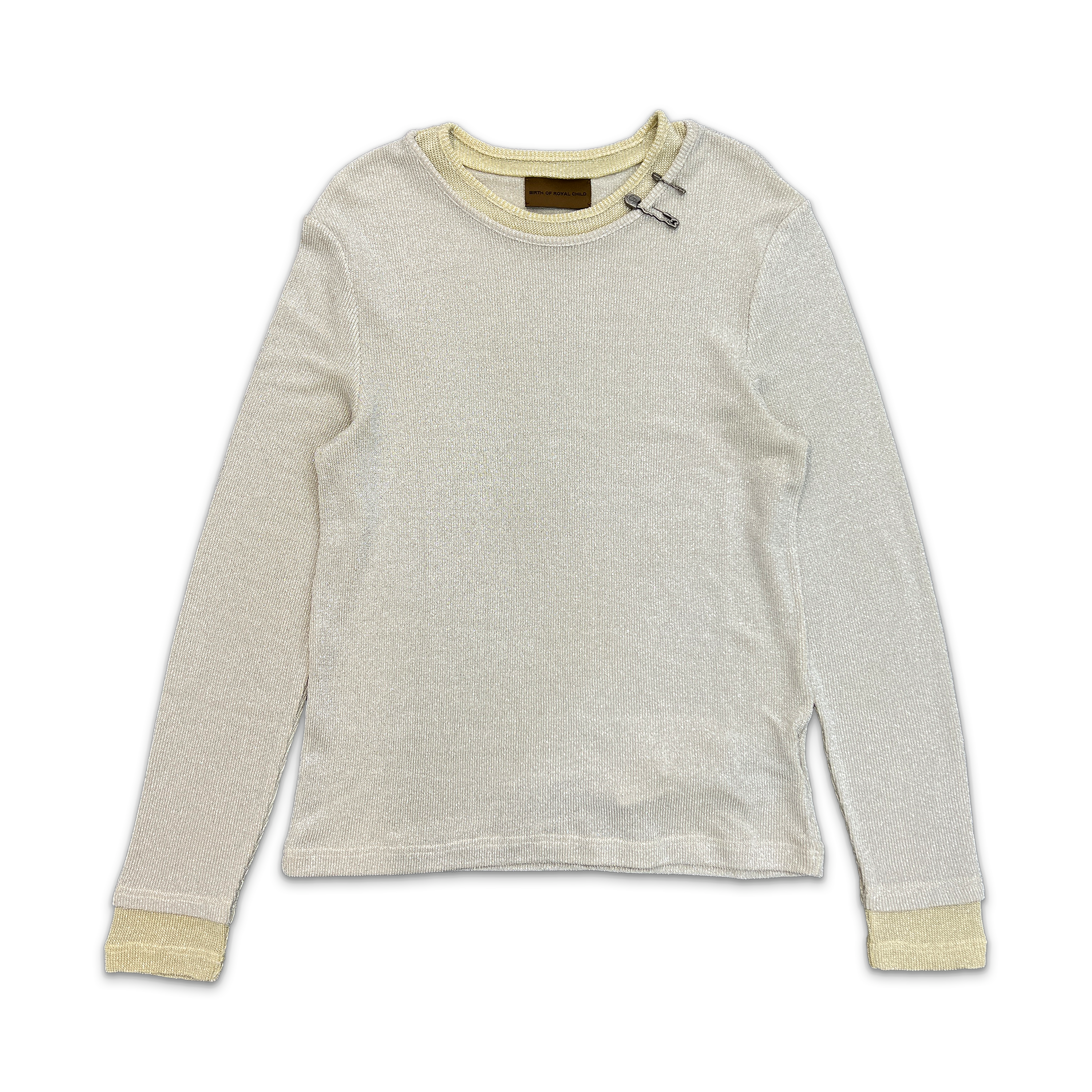 Birth of Royal Child, Pin Thread LS Shirt "Yellow"