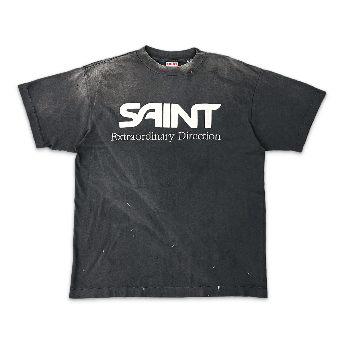 Embroidery Tee "Vintage Black"