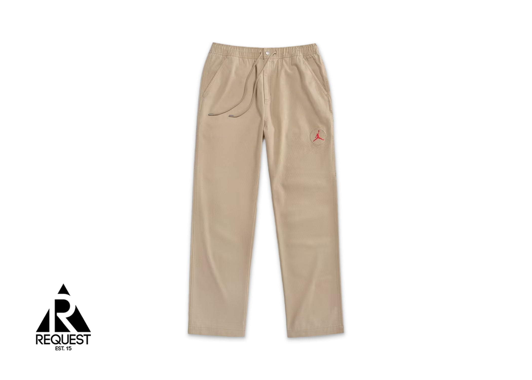 Travis Scott Cactus Jack x Jordan Canvas Pants "Desert/Khaki/University/Red"