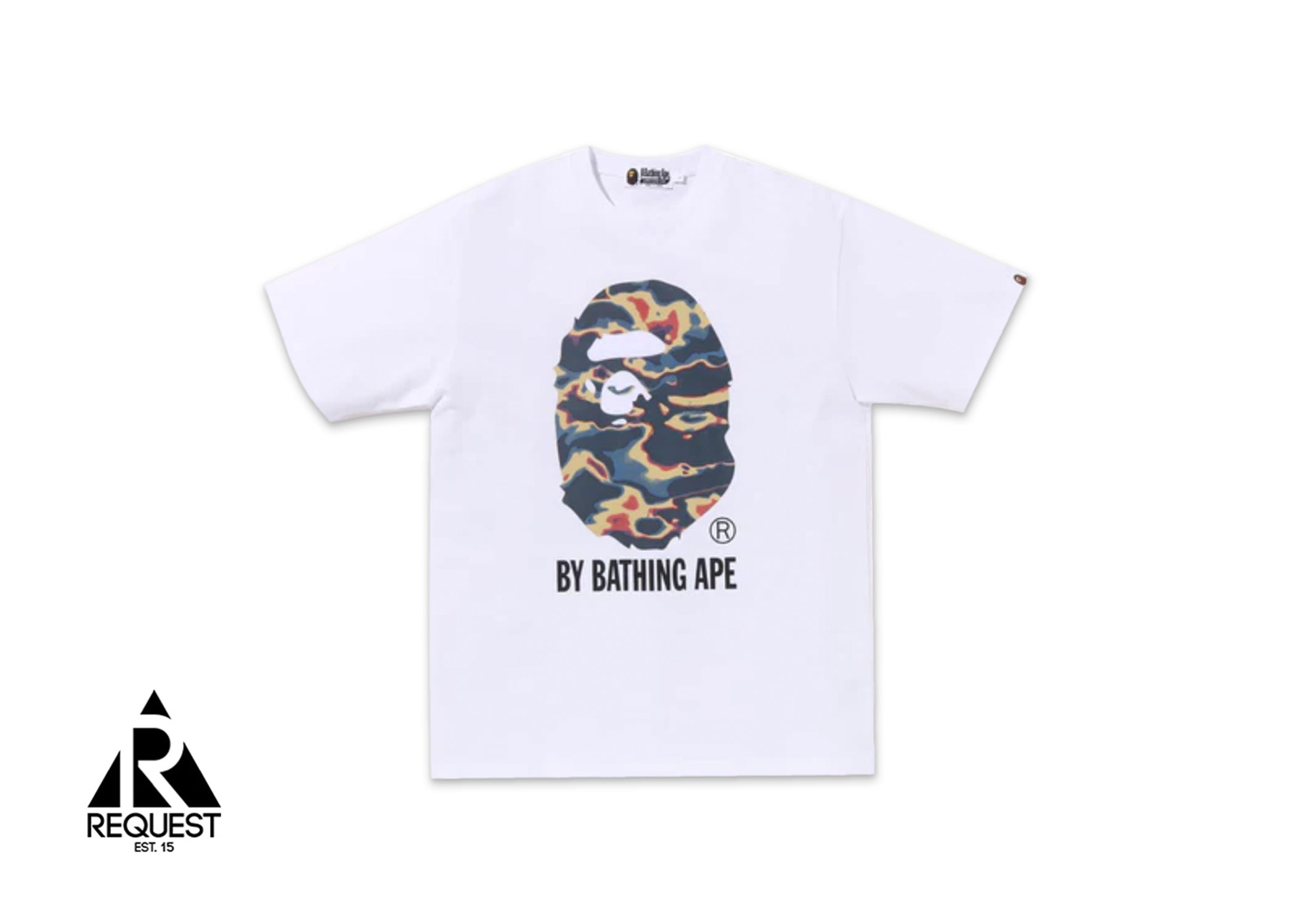 A Bathing Ape BAPE Thermal Head Tee “White”