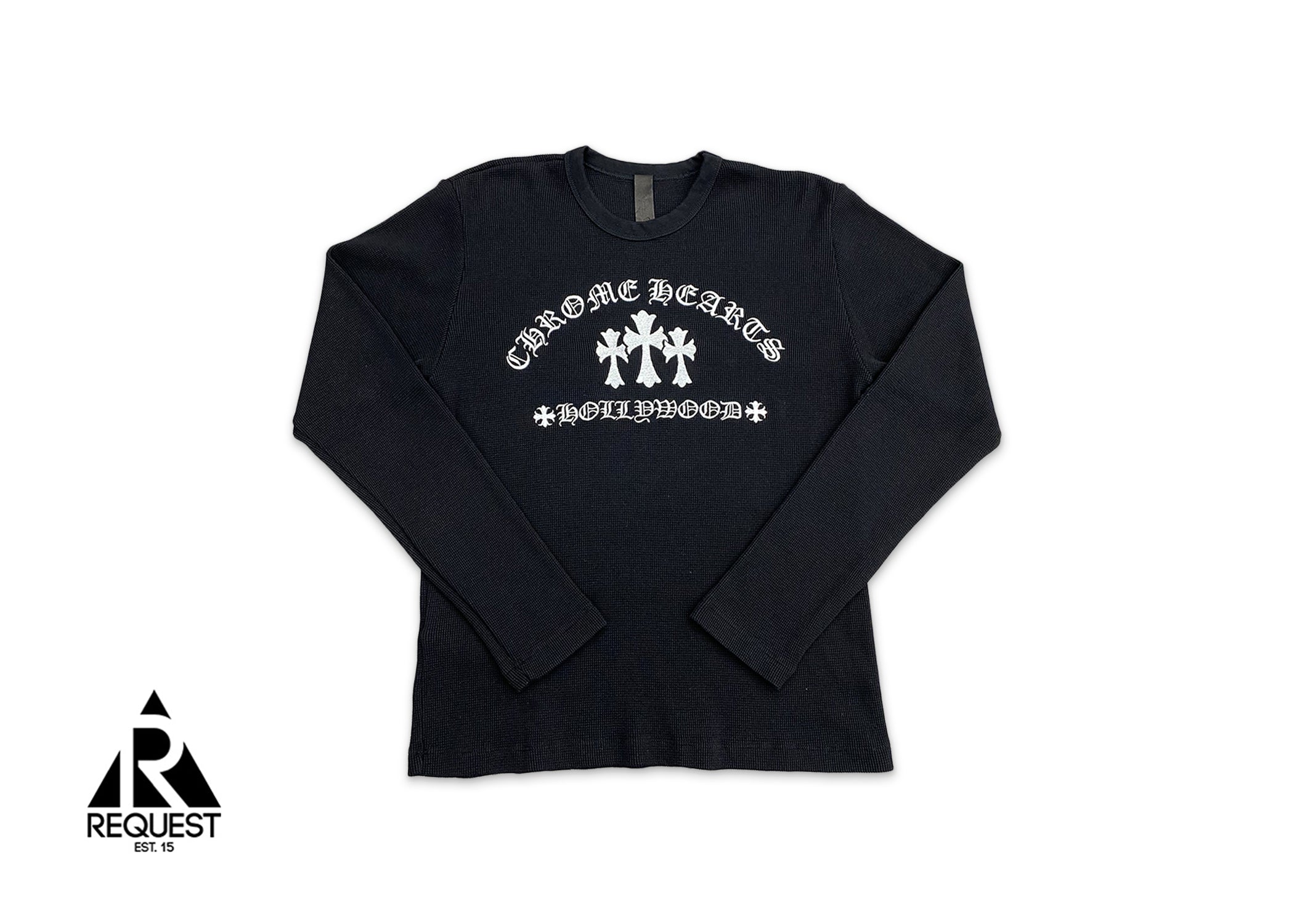 Chrome Hearts Cross Thermal L/S “Black Hollywood”
