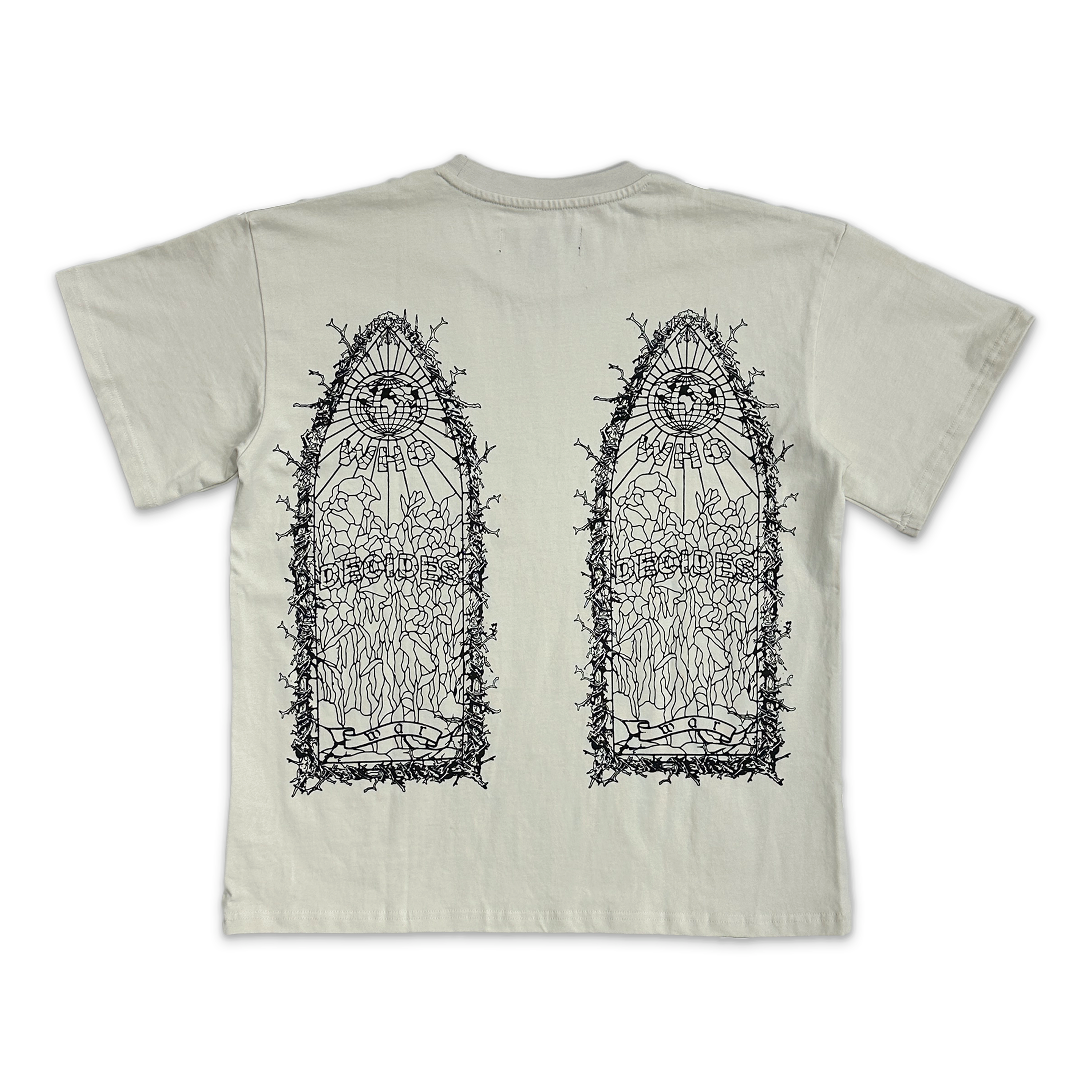 Thorned Jersey Tee "Cloud"