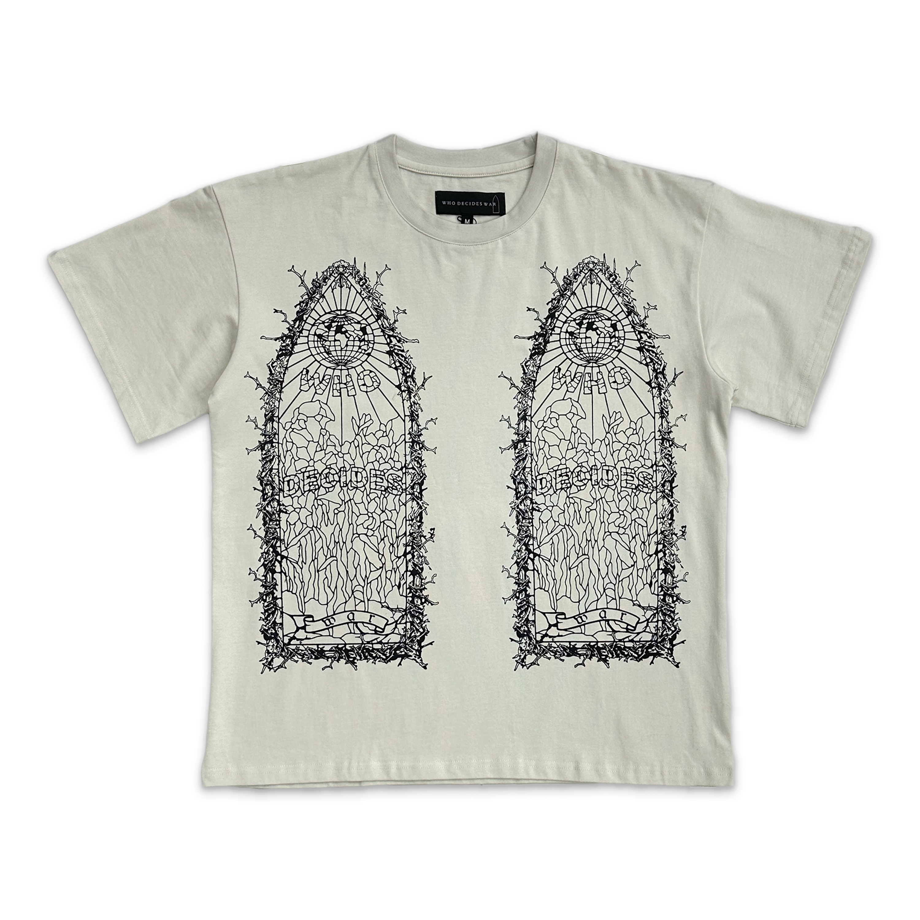 Thorned Jersey Tee "Cloud"