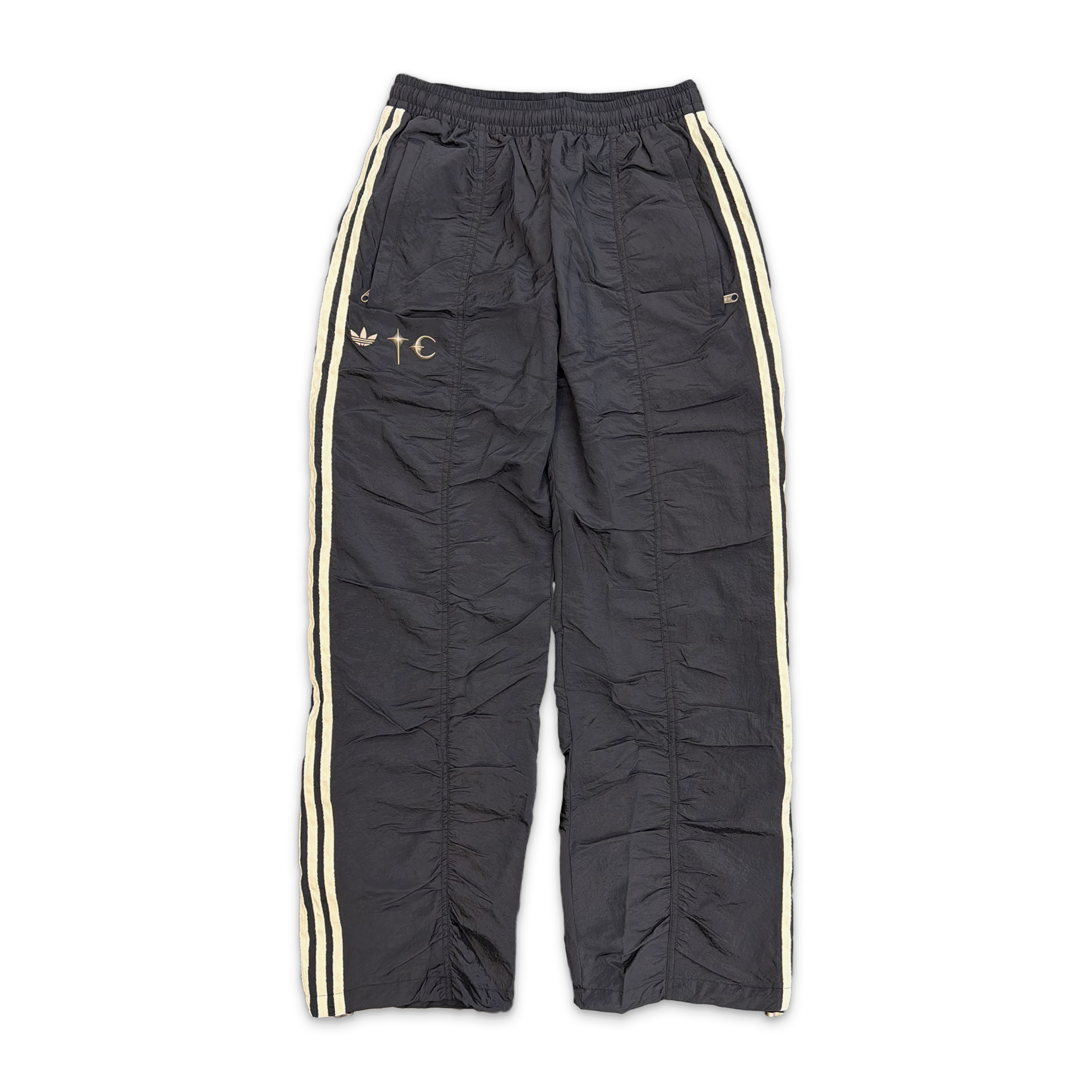 Adidas, x Thug Club Woven Trackpants "Black/Silver"