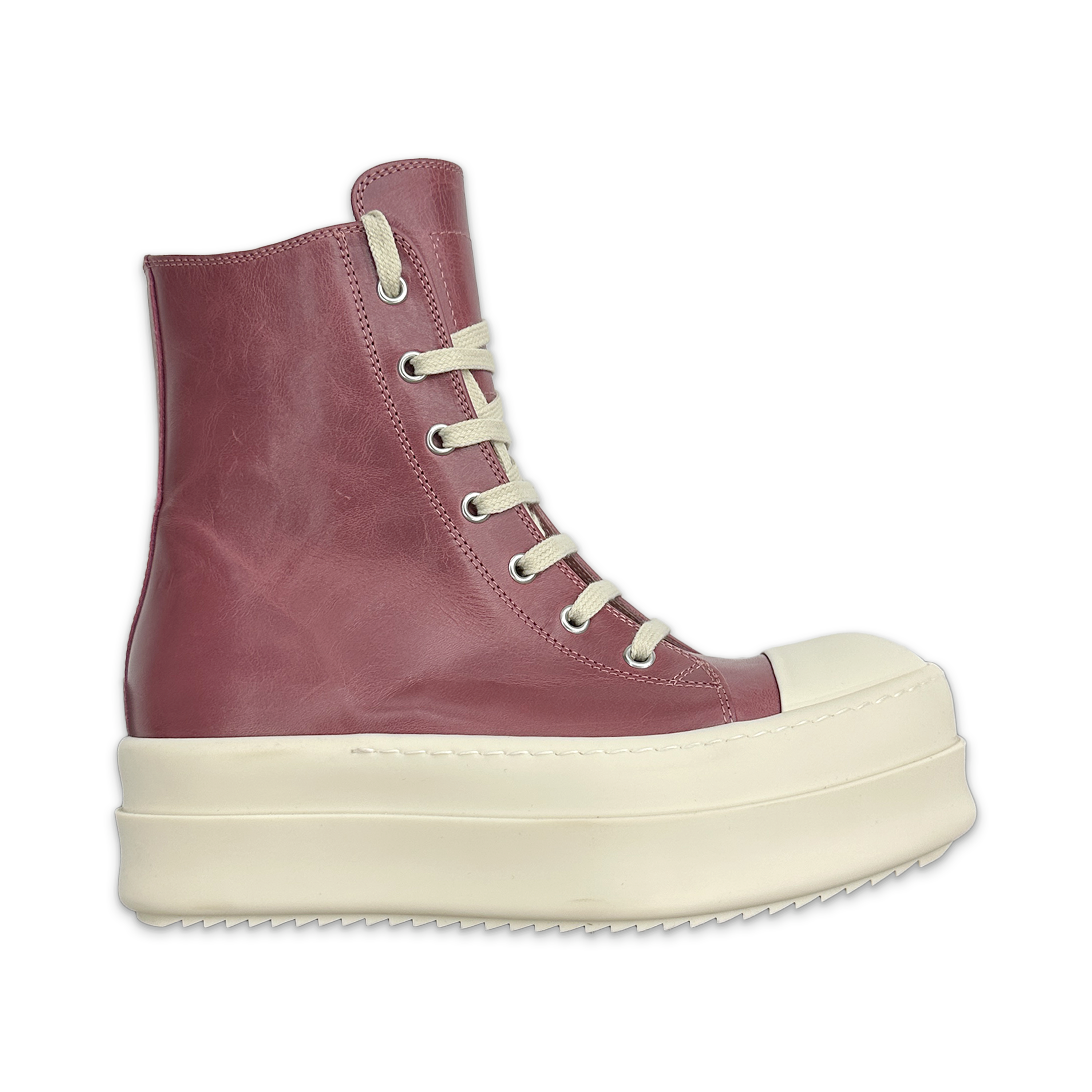Rick Owens, Porterville Ramones Mega Bumper Leather High "Thulian" (W)