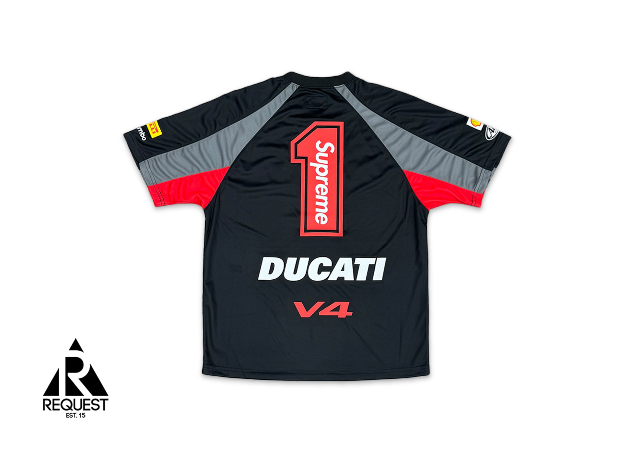 Supreme, Ducati Soccer Jersey "Black"