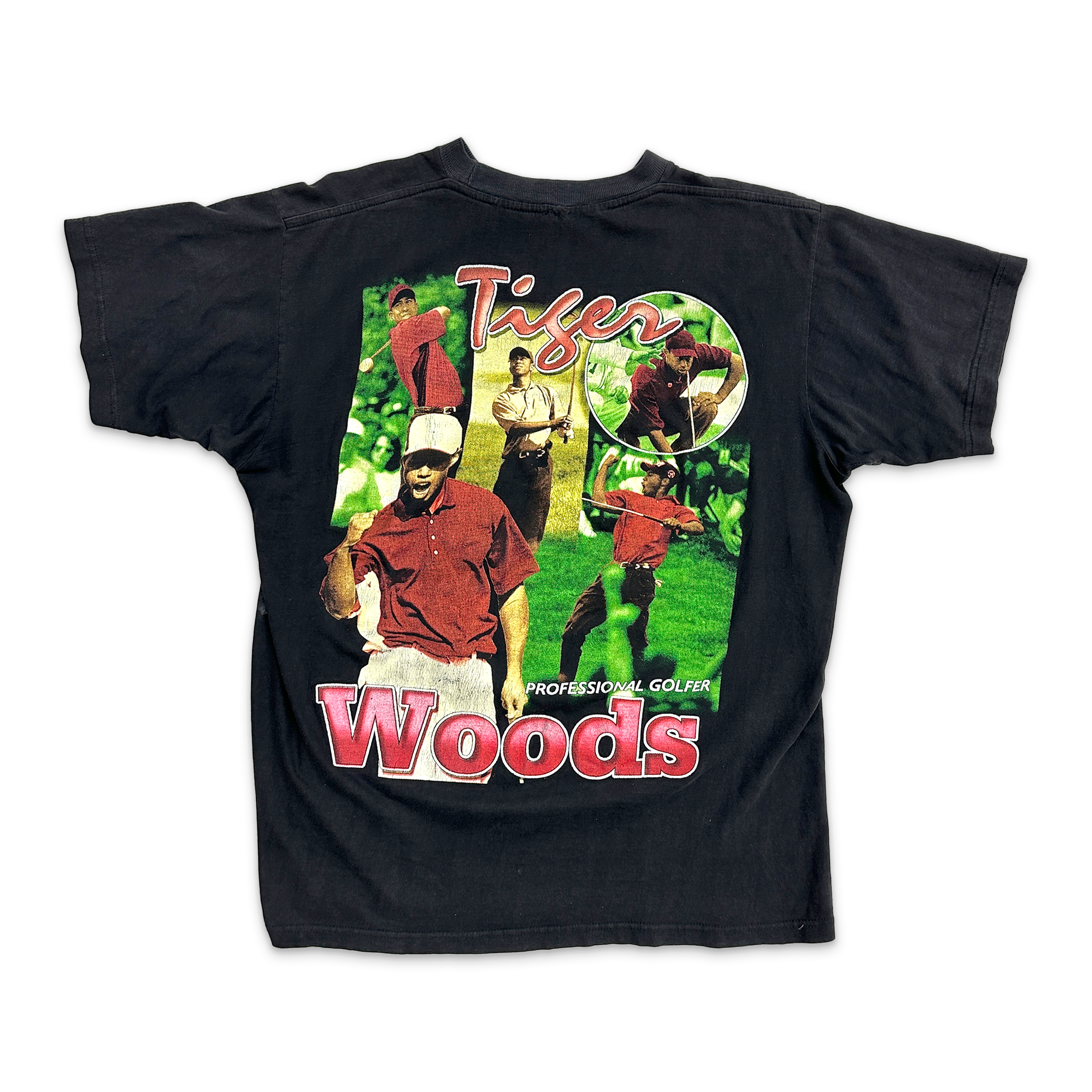 Vintage, Tiger Woods Champions Vintage Tee "Black"