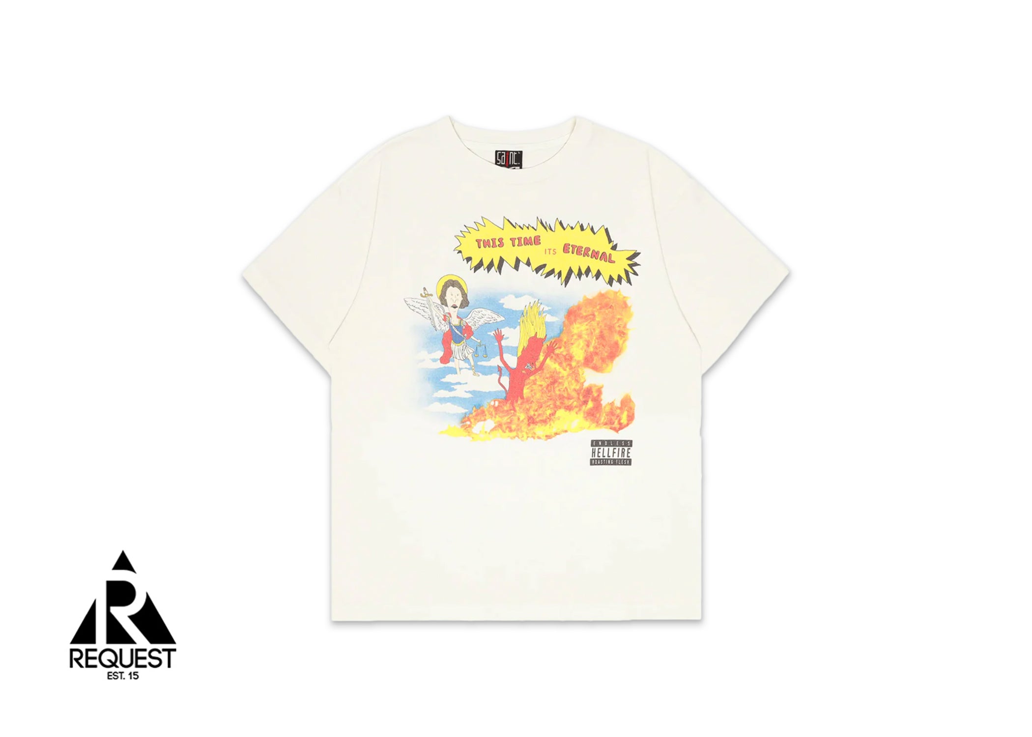 Saint Michael Time is Eternal Tee "White"