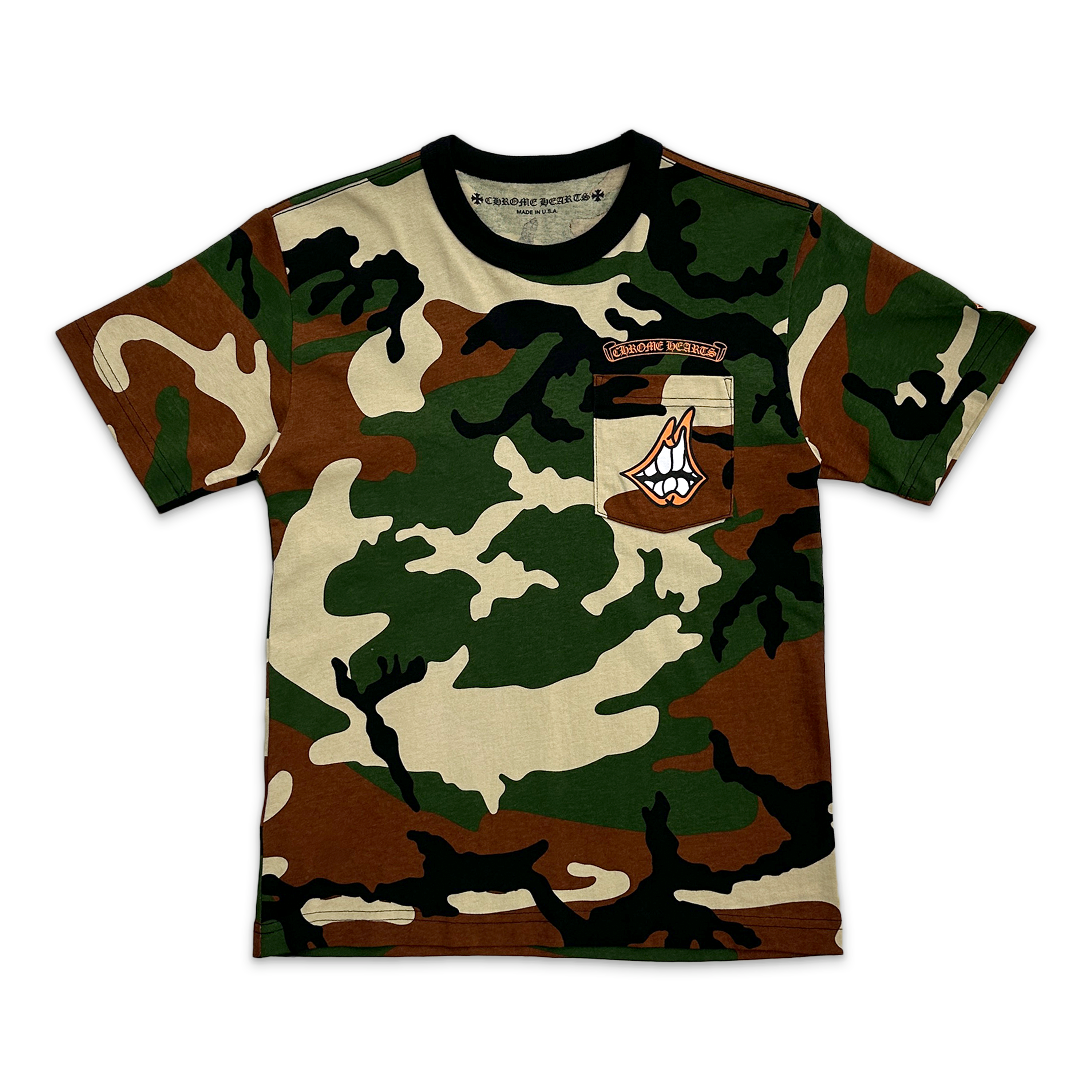Chrome Hearts, Matty Boy Caution Tee "Camo"