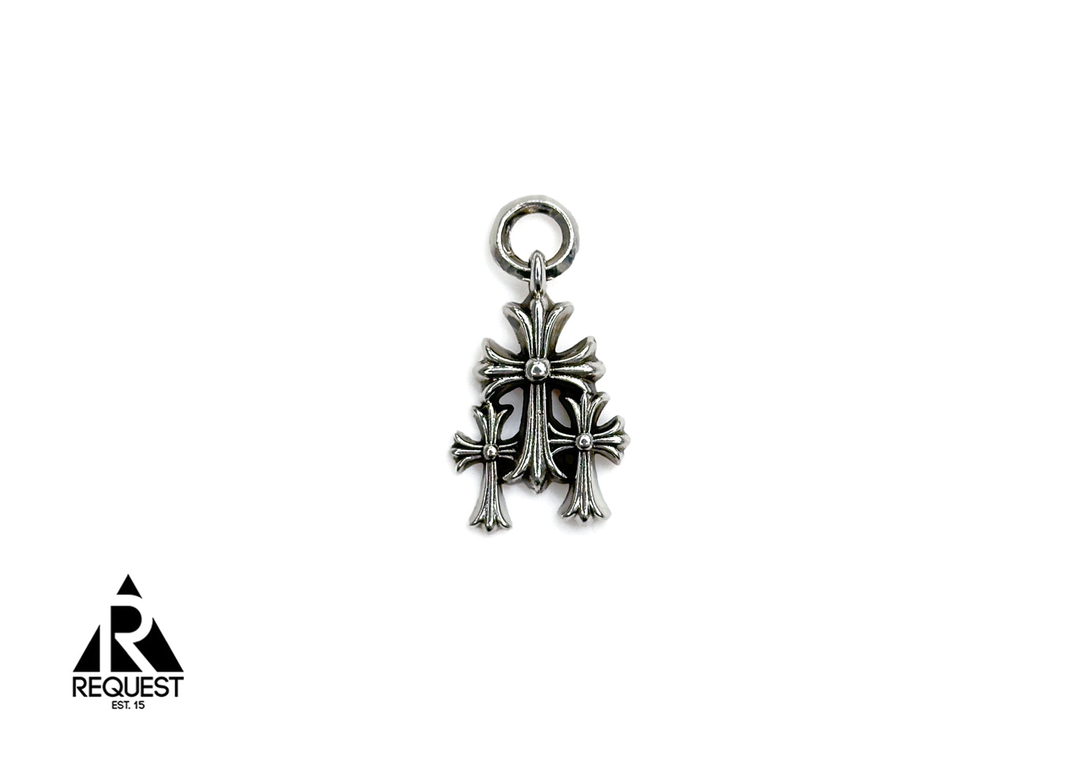 Chrome Hearts, Tiny Triple Cross Pendant ".925 Silver"