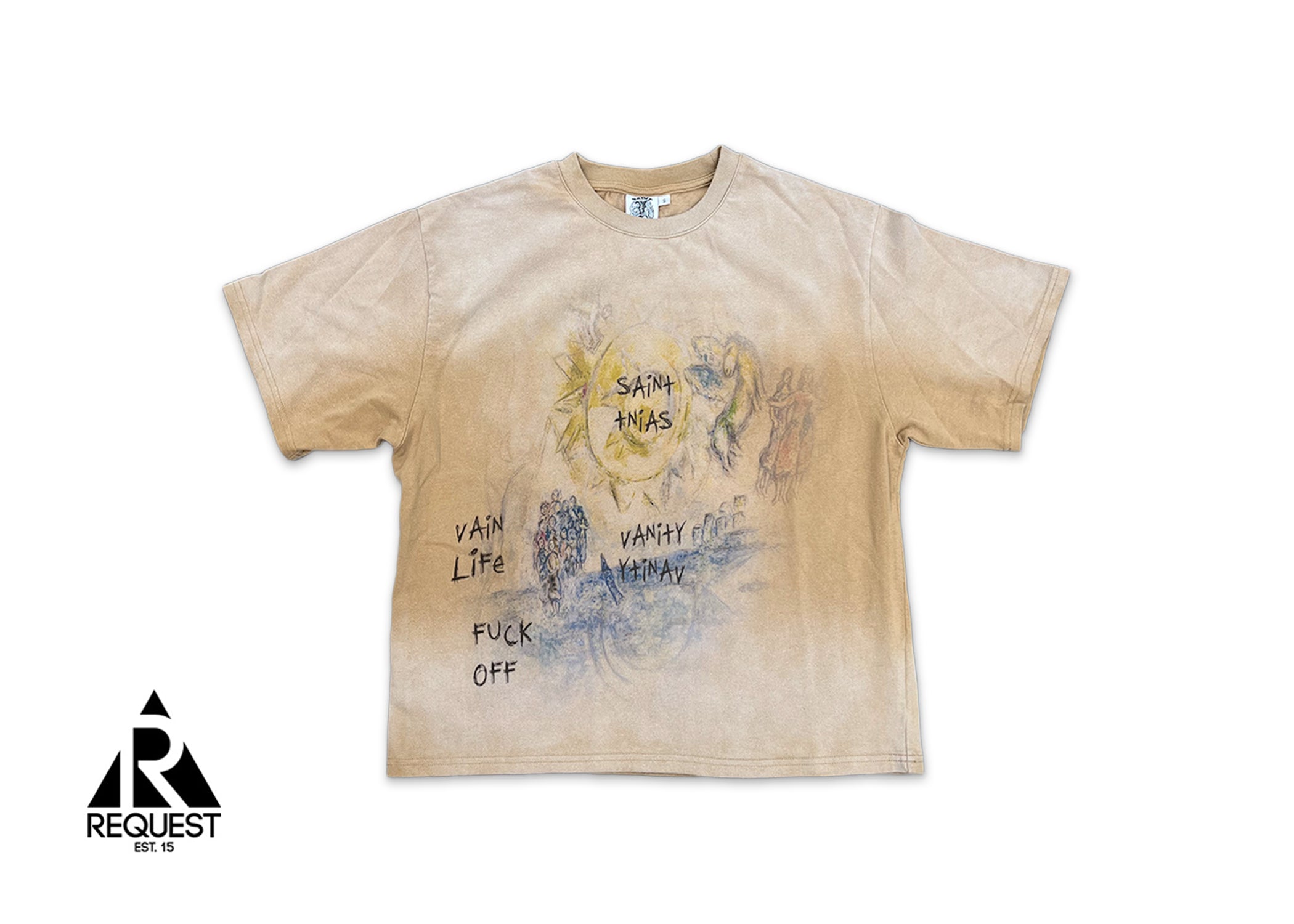 Saint Vanity, Vain Life Tee "Tan"