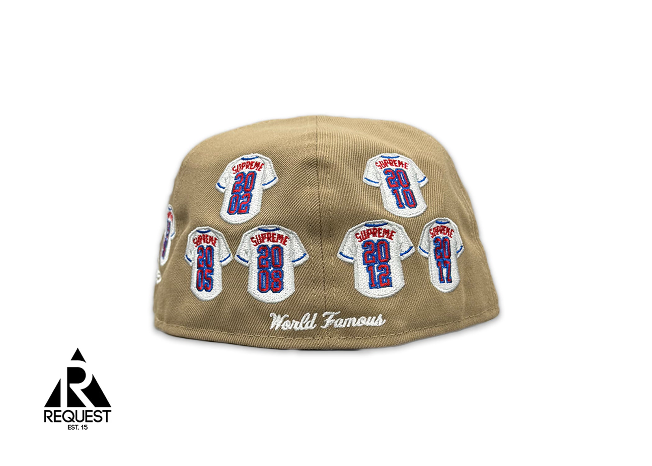 Supreme, Jerseys New Era Fitted "Khaki"