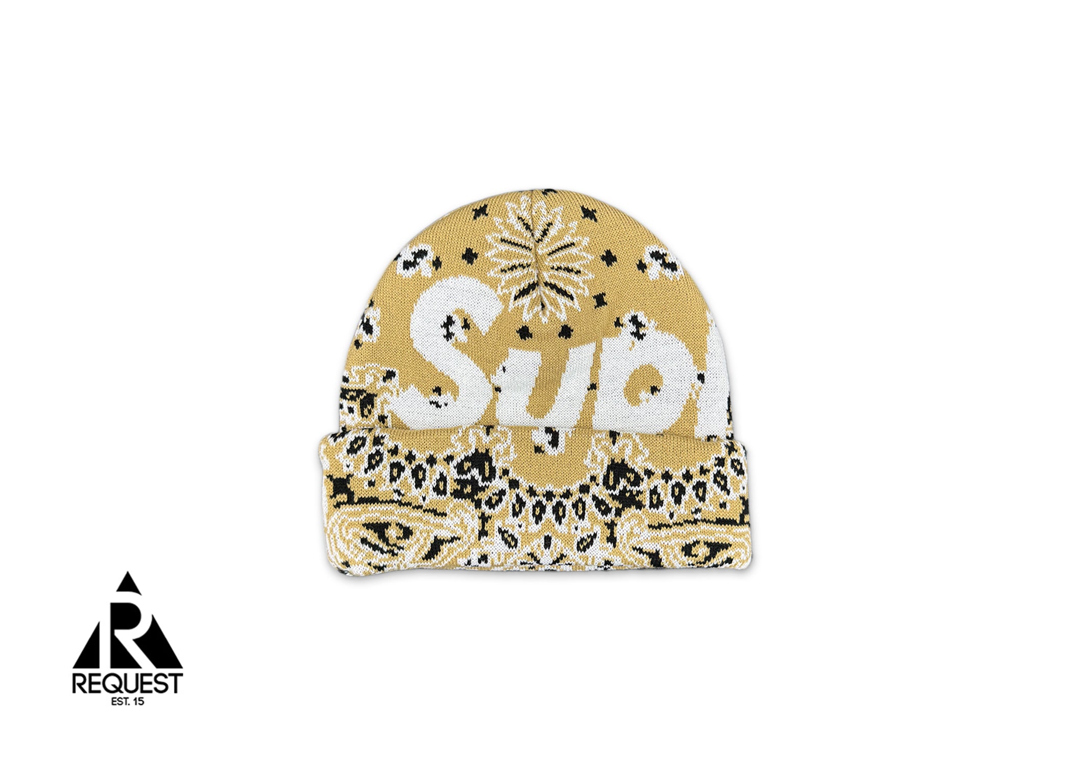 Bandana Big Logo Beanie FW24 "Beige"