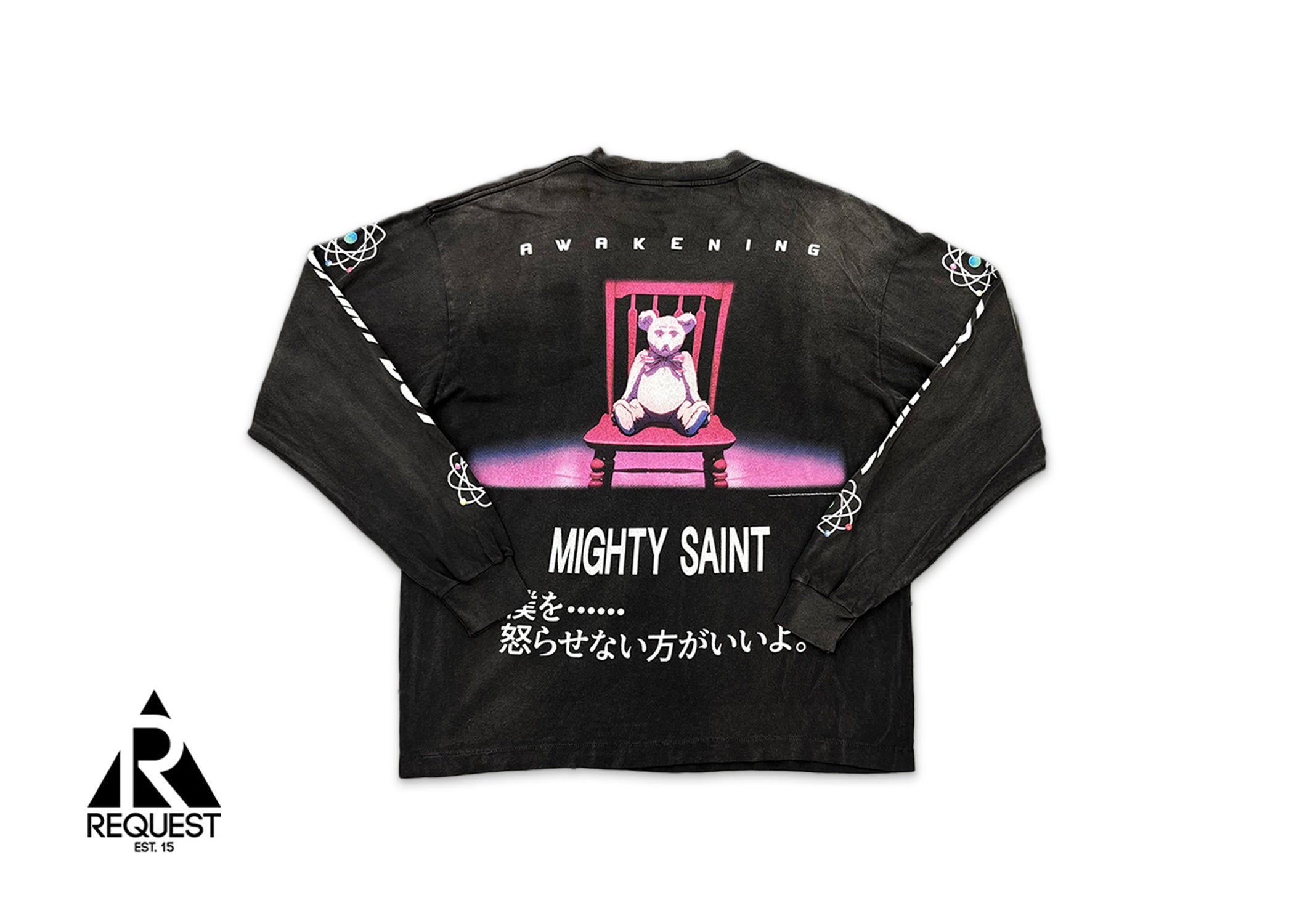 Saint Michael, Victim Pluto L/S Tee "Vintage Black"