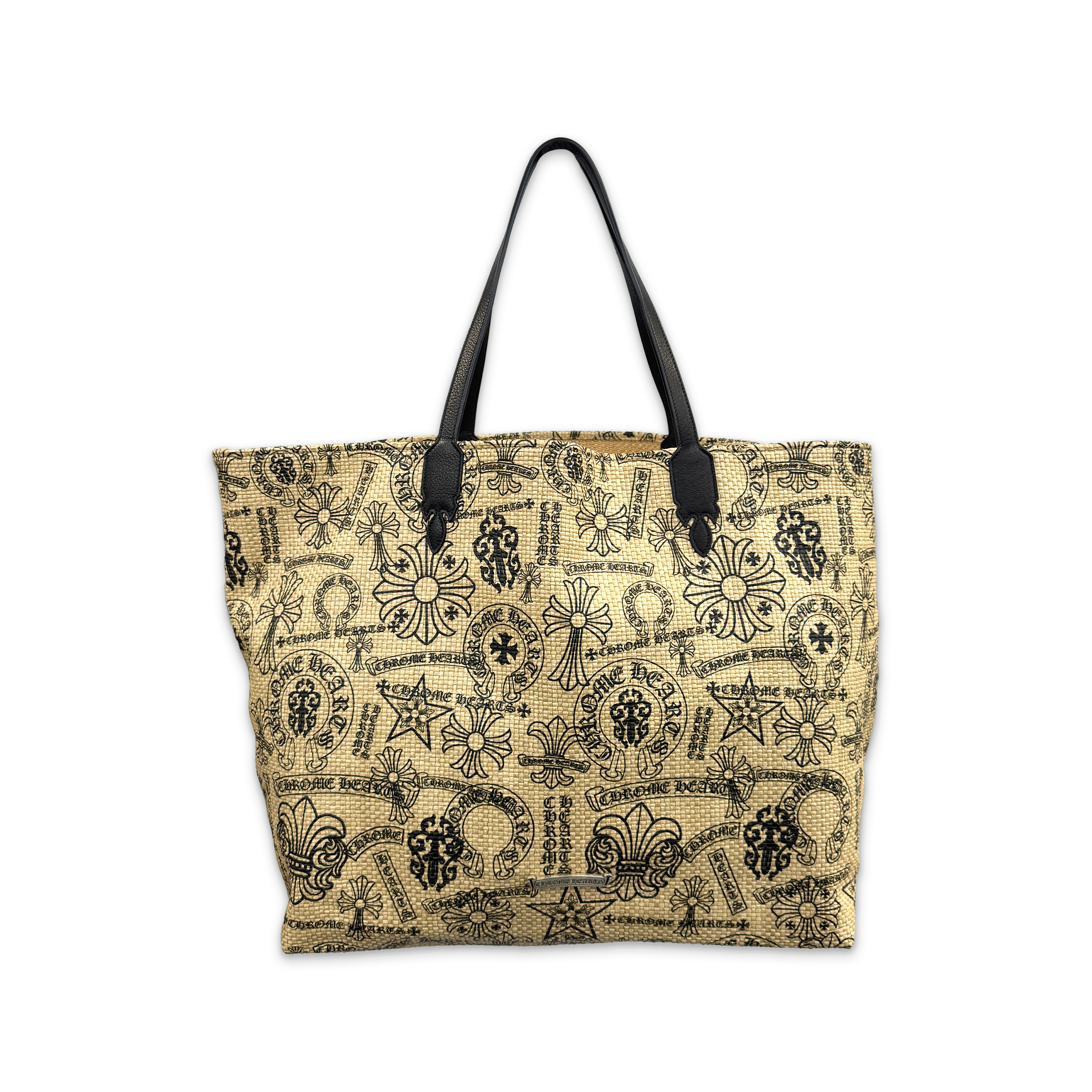 Chrome Hearts, Large Beaches Stencil Tote Bag