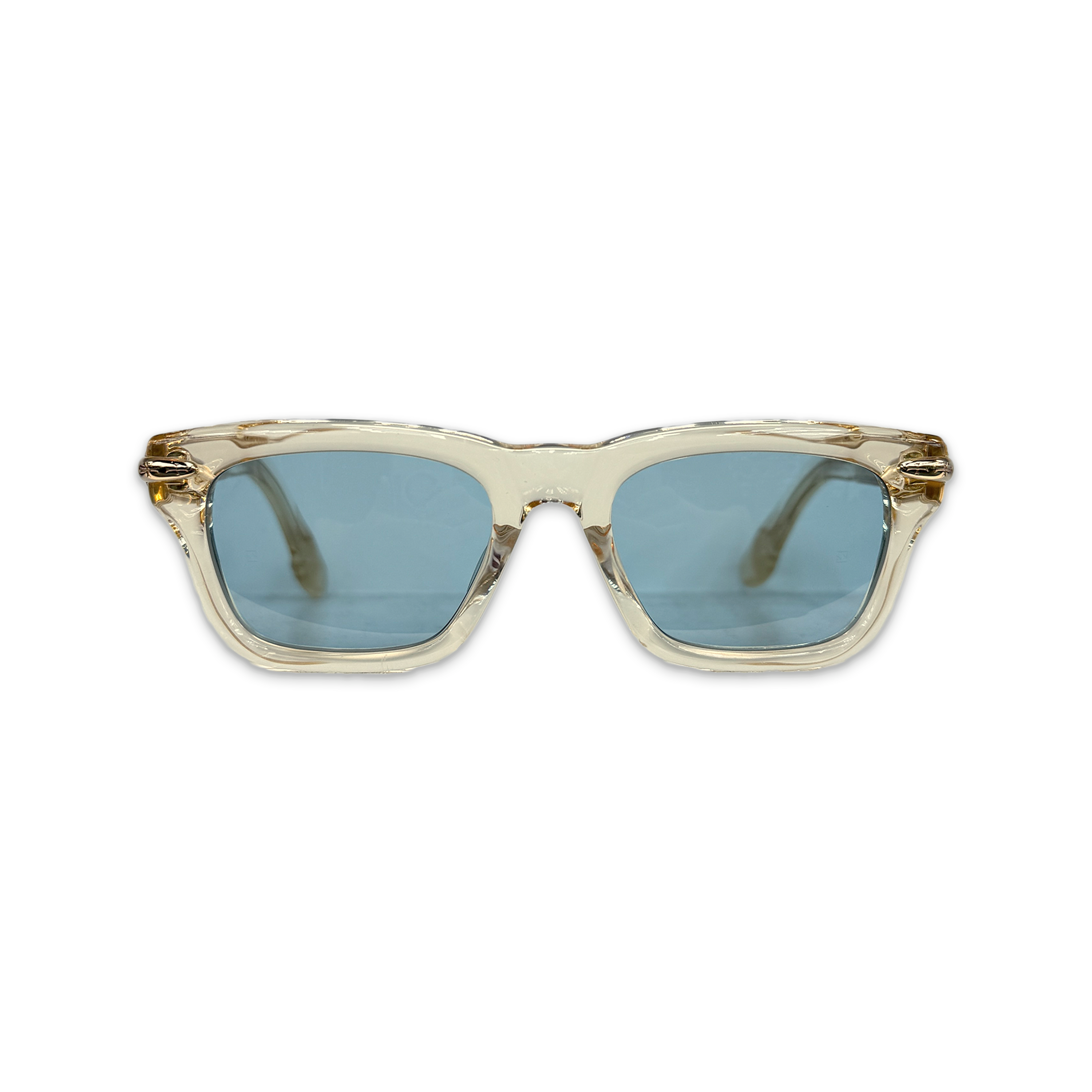 Chrome Hearts, Trypoleagain Sunglasses "Transparent Yellow/Gold"