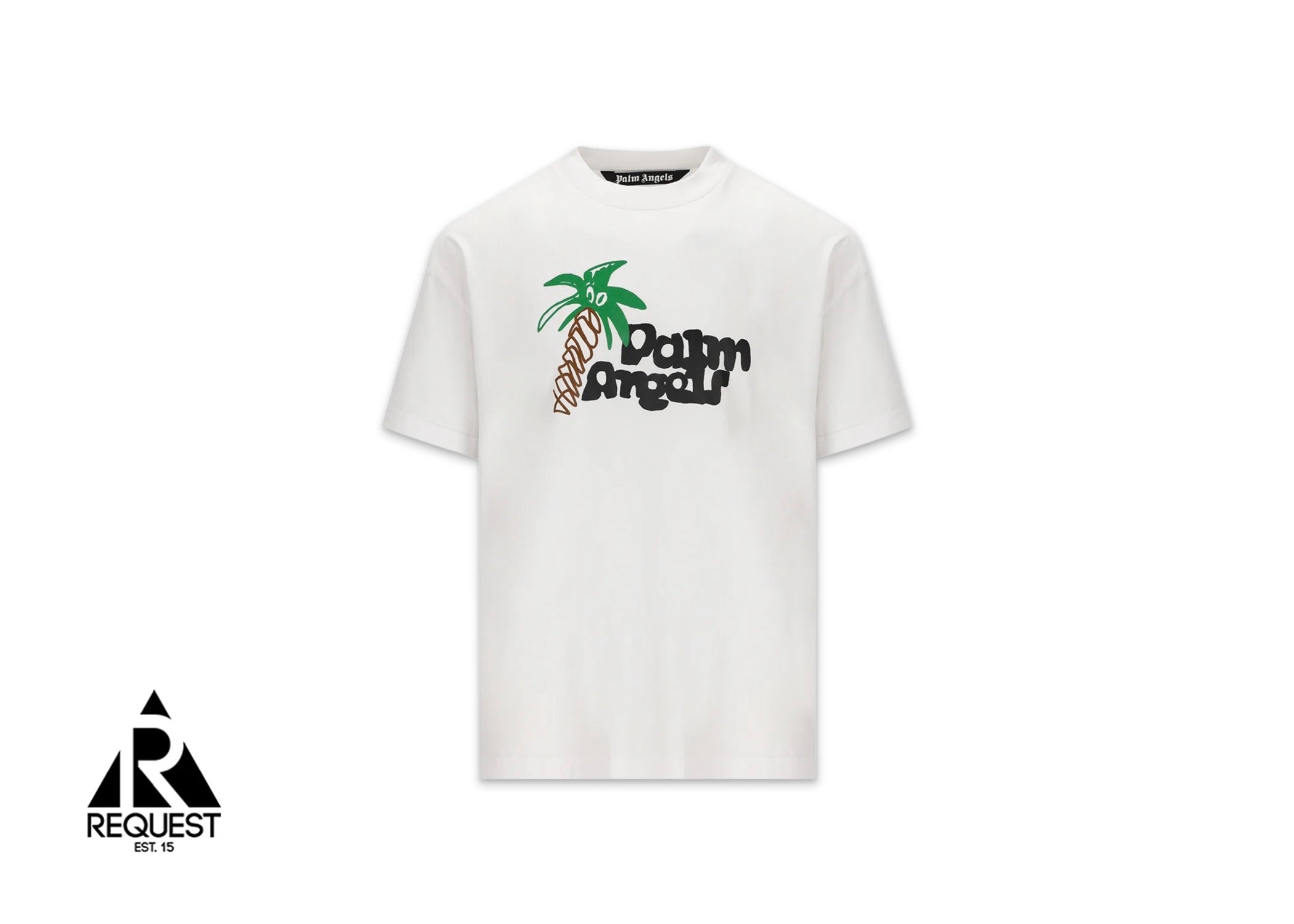 Palm Angels Palm Tree Tee "White"