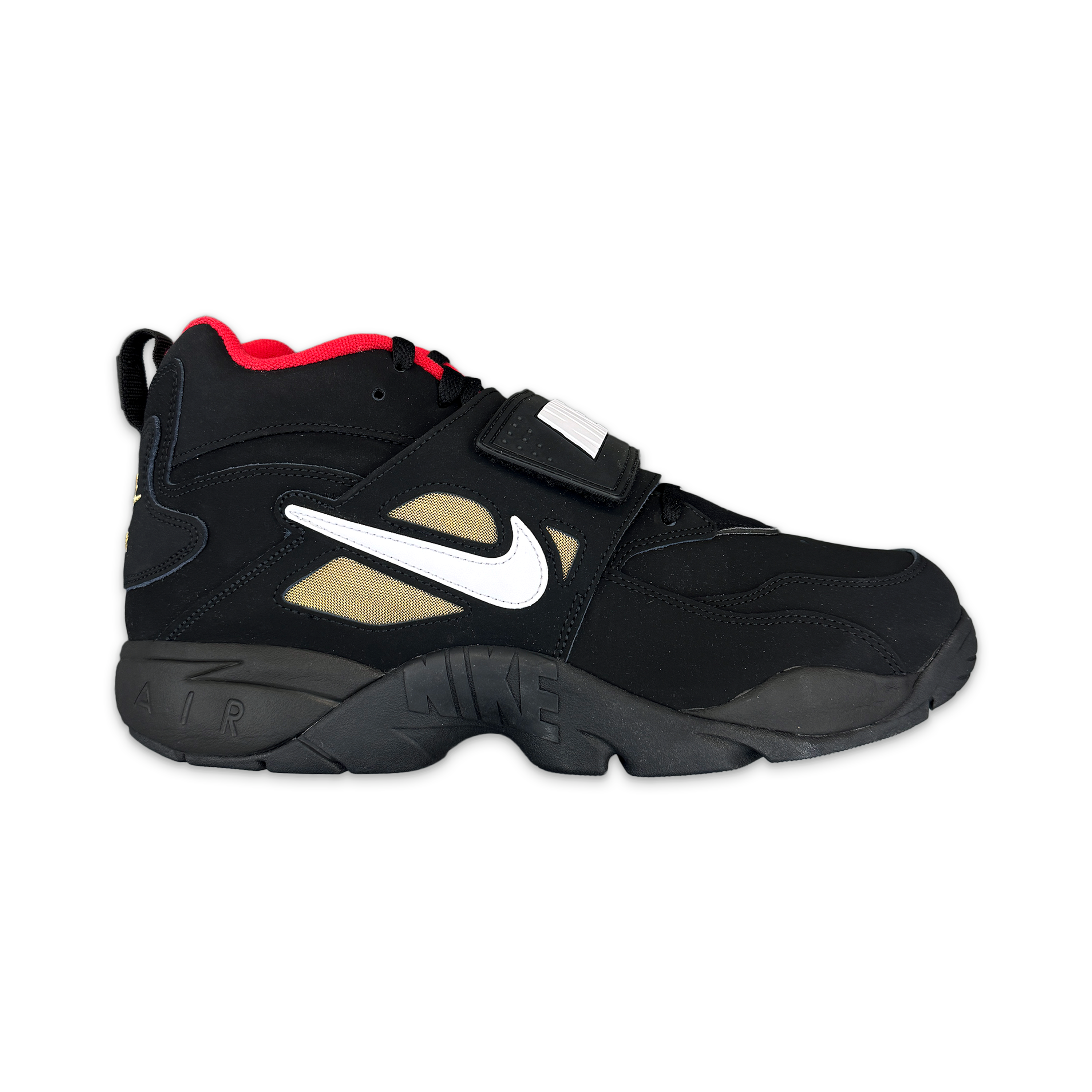 Nike, Air Diamond Turf Proto '92 "Black Fire Red"