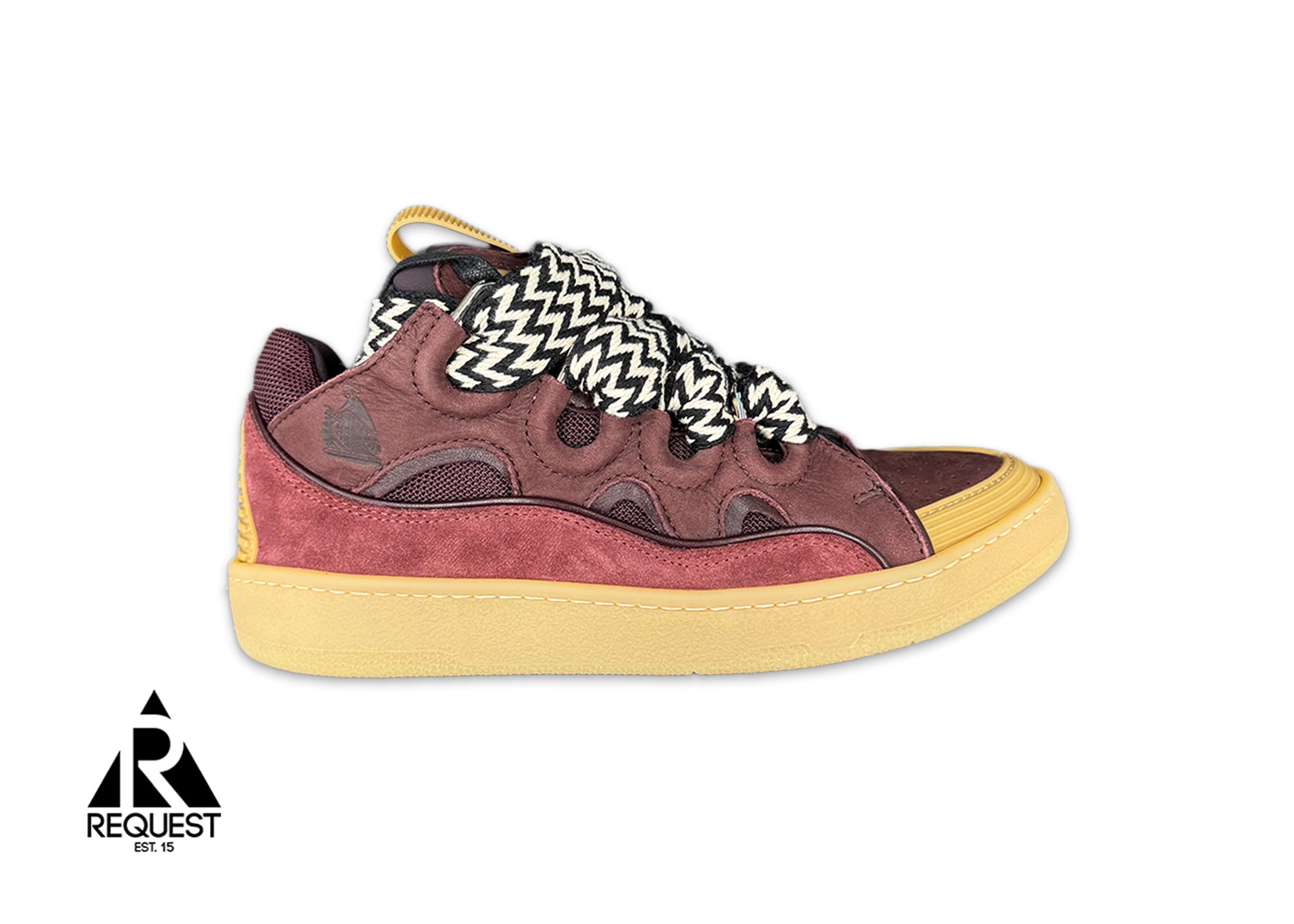 Lanvin, Curb Sneaker "Burgundy"