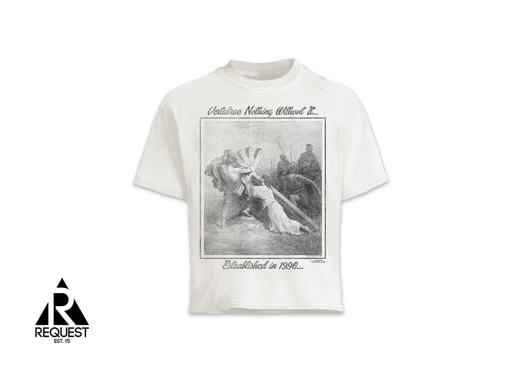 Vertabrae Carry Through Tee "Cream"