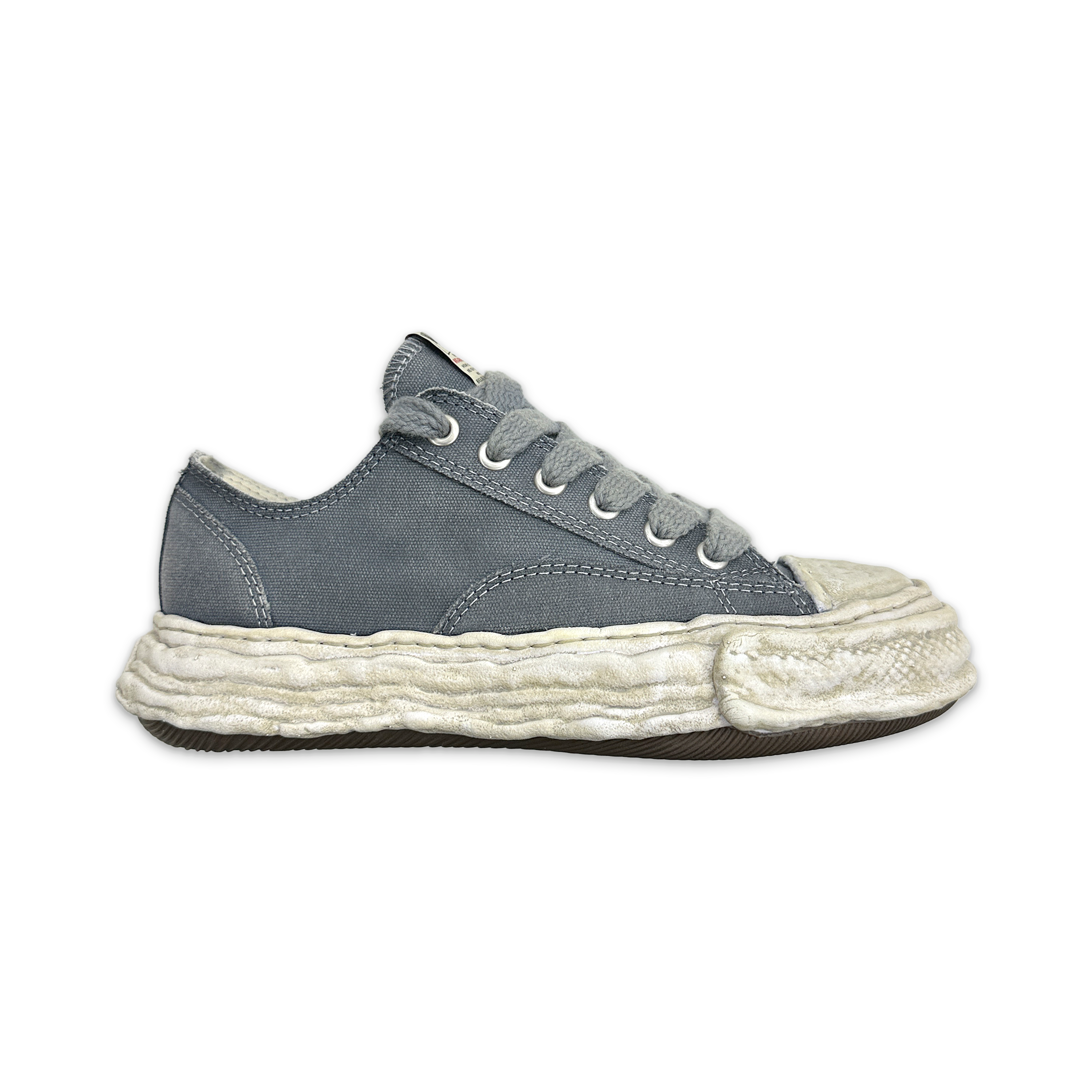 Maison Mihara Yasuhiro, Peterson 23 Garment Dye Canvas Low "Black"