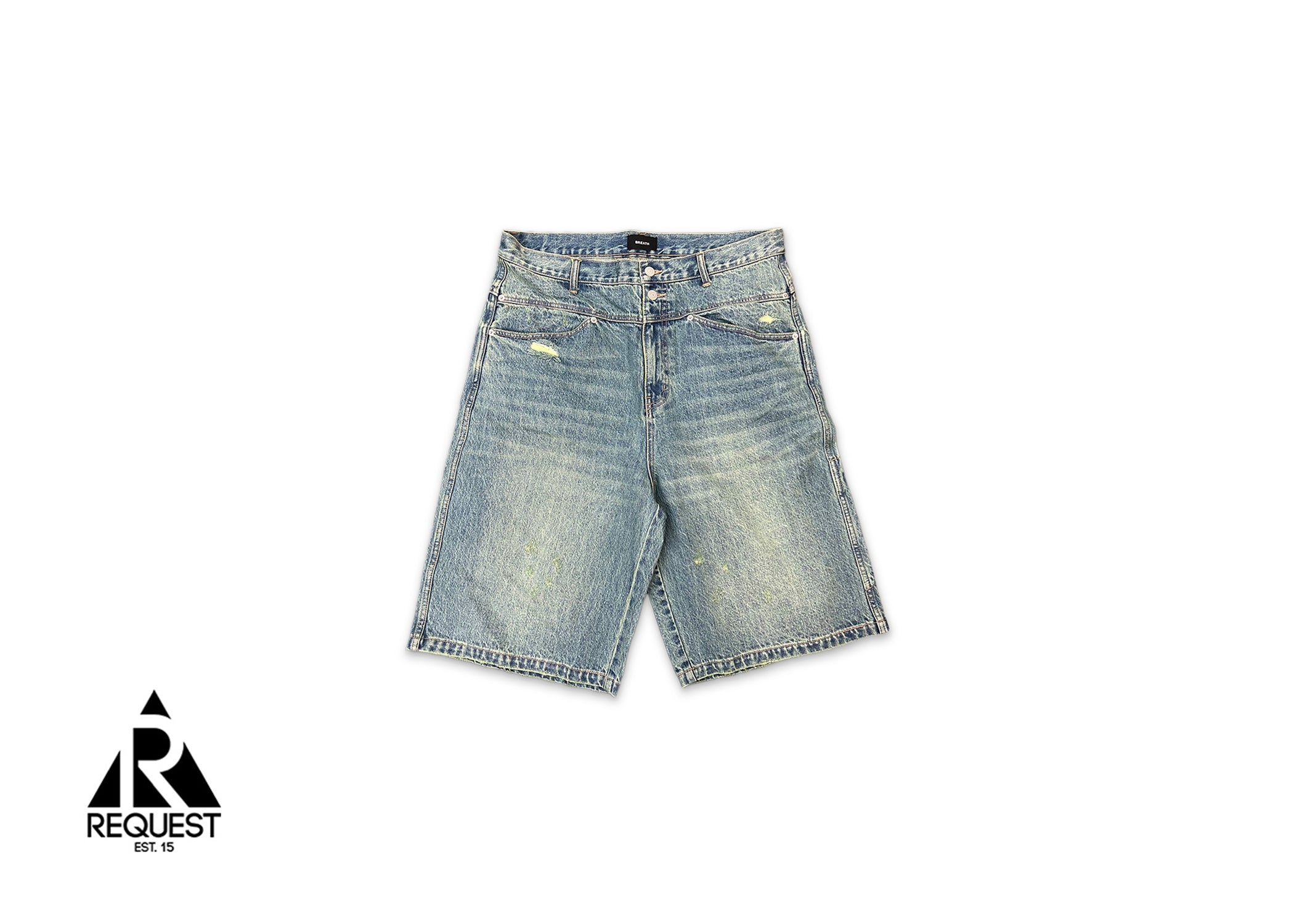 BREATH, Denim Shorts "Indigo"
