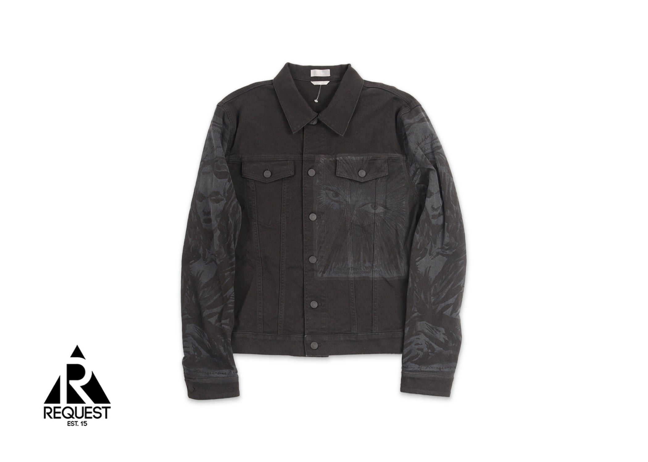 Dior x Raymond Pettibon Mona Lisa Denim Jacket "Black"