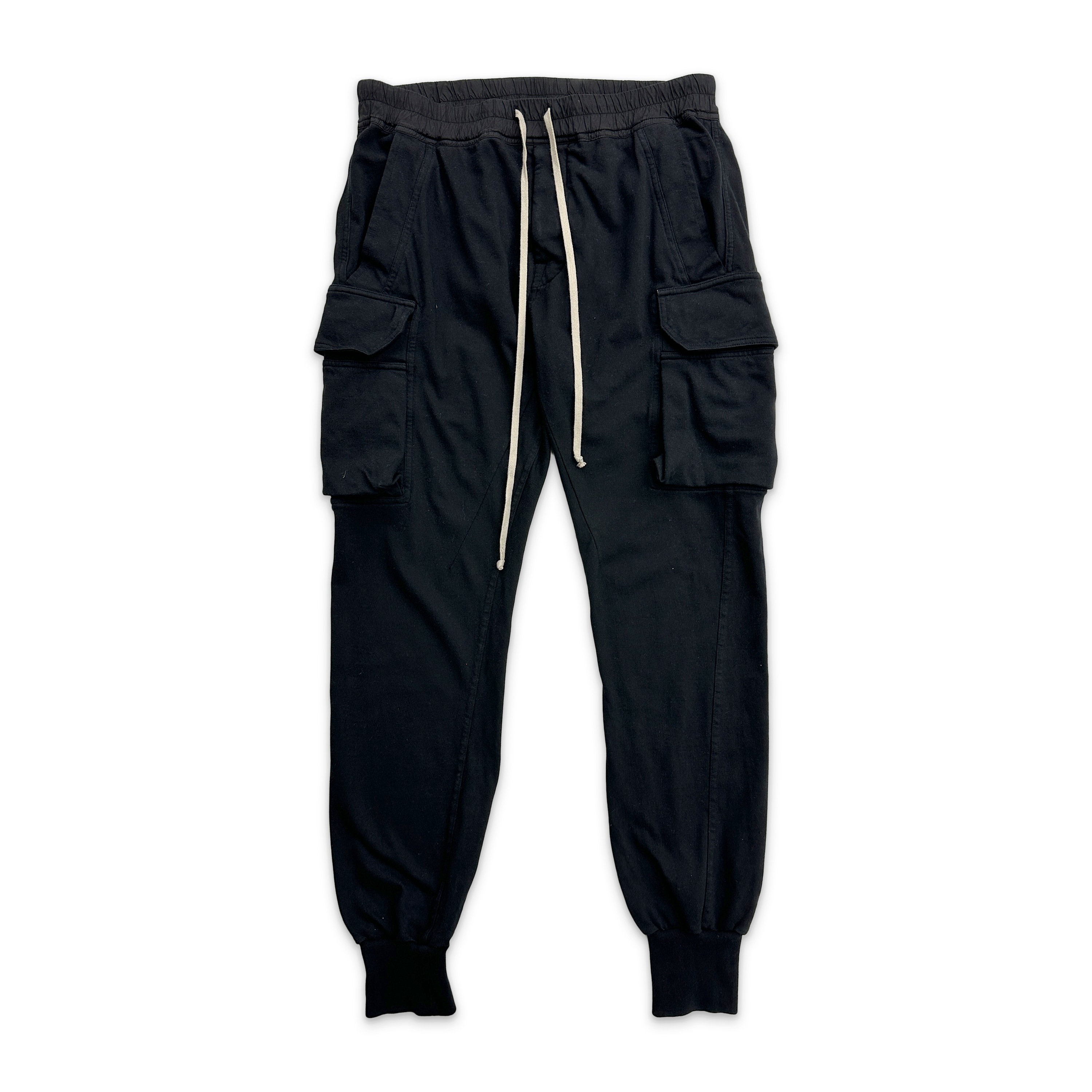 Rick Owens DRKSHDW, Mastodon Cut Cargo Pants "Black"