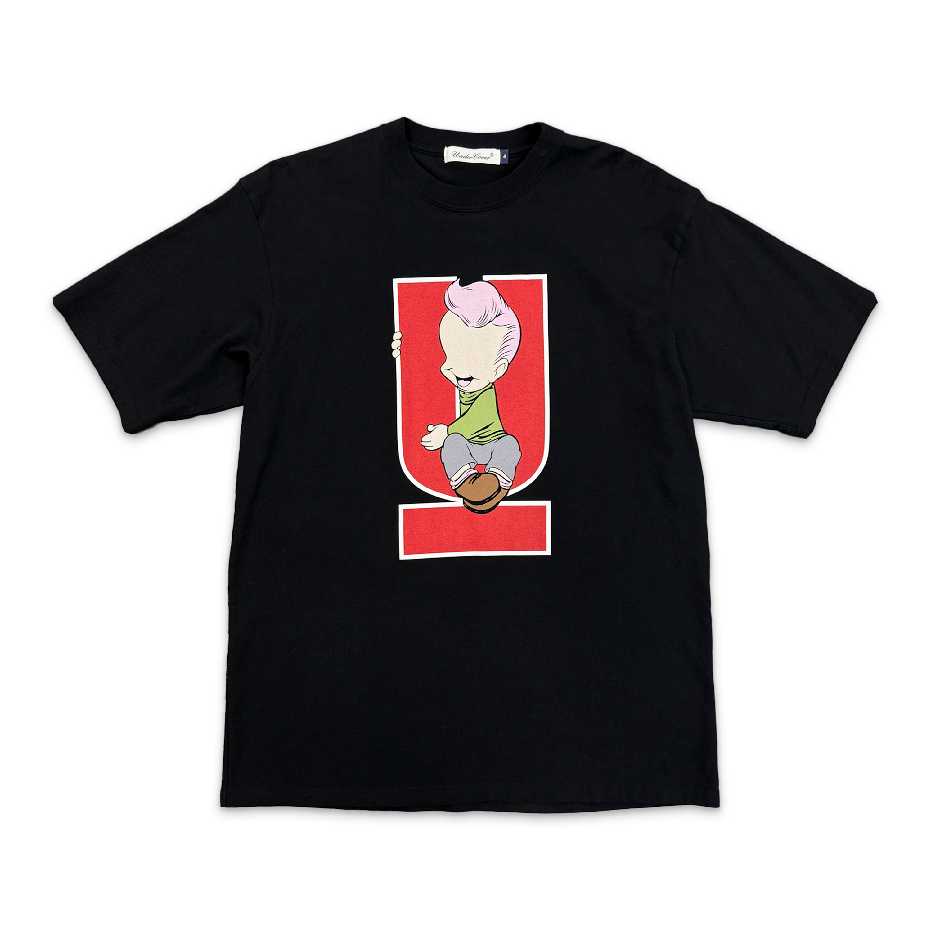 U Boy Graphic Tee "Black"