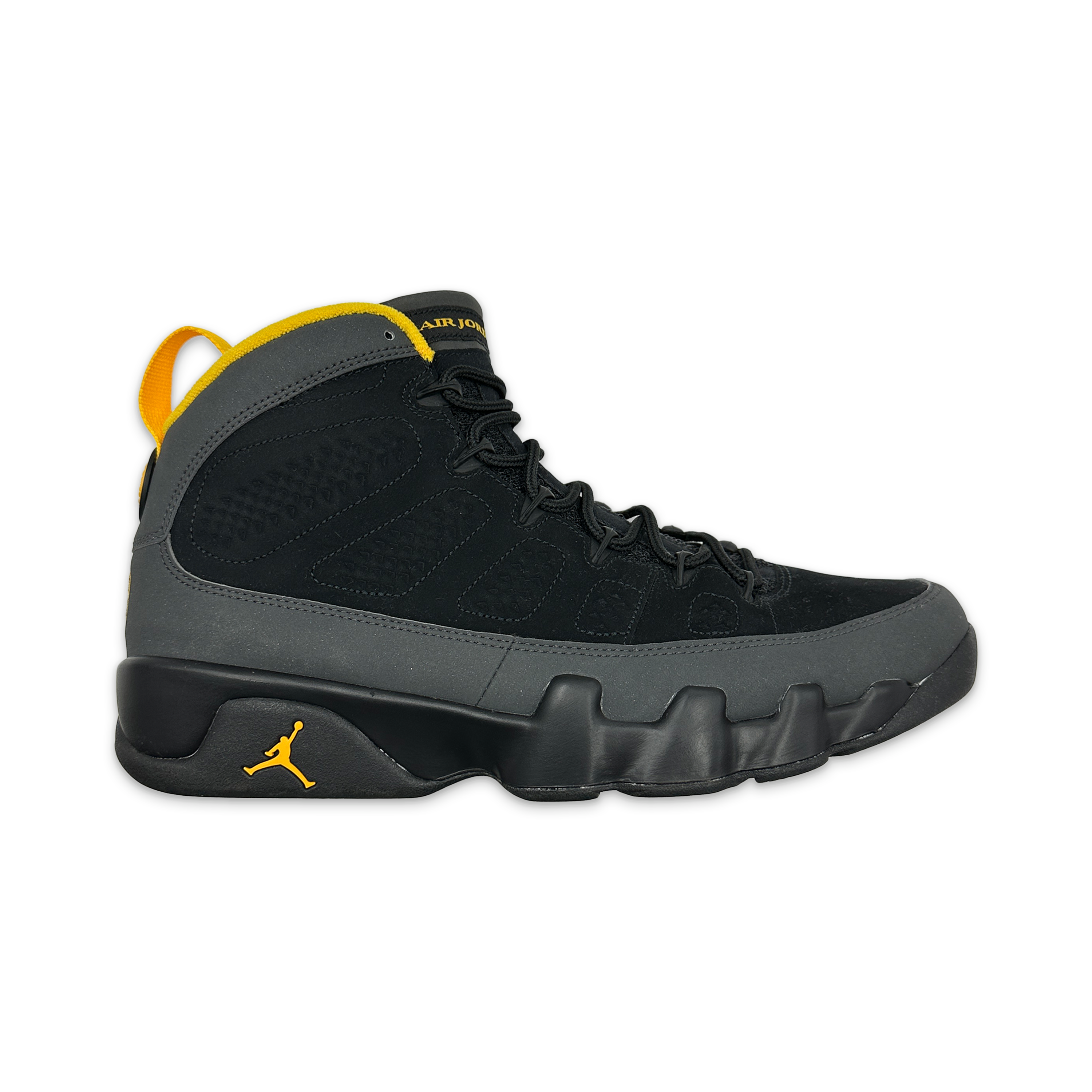 Air Jordan, Air Jordan 9 Retro “Dark Charcoal University Gold”