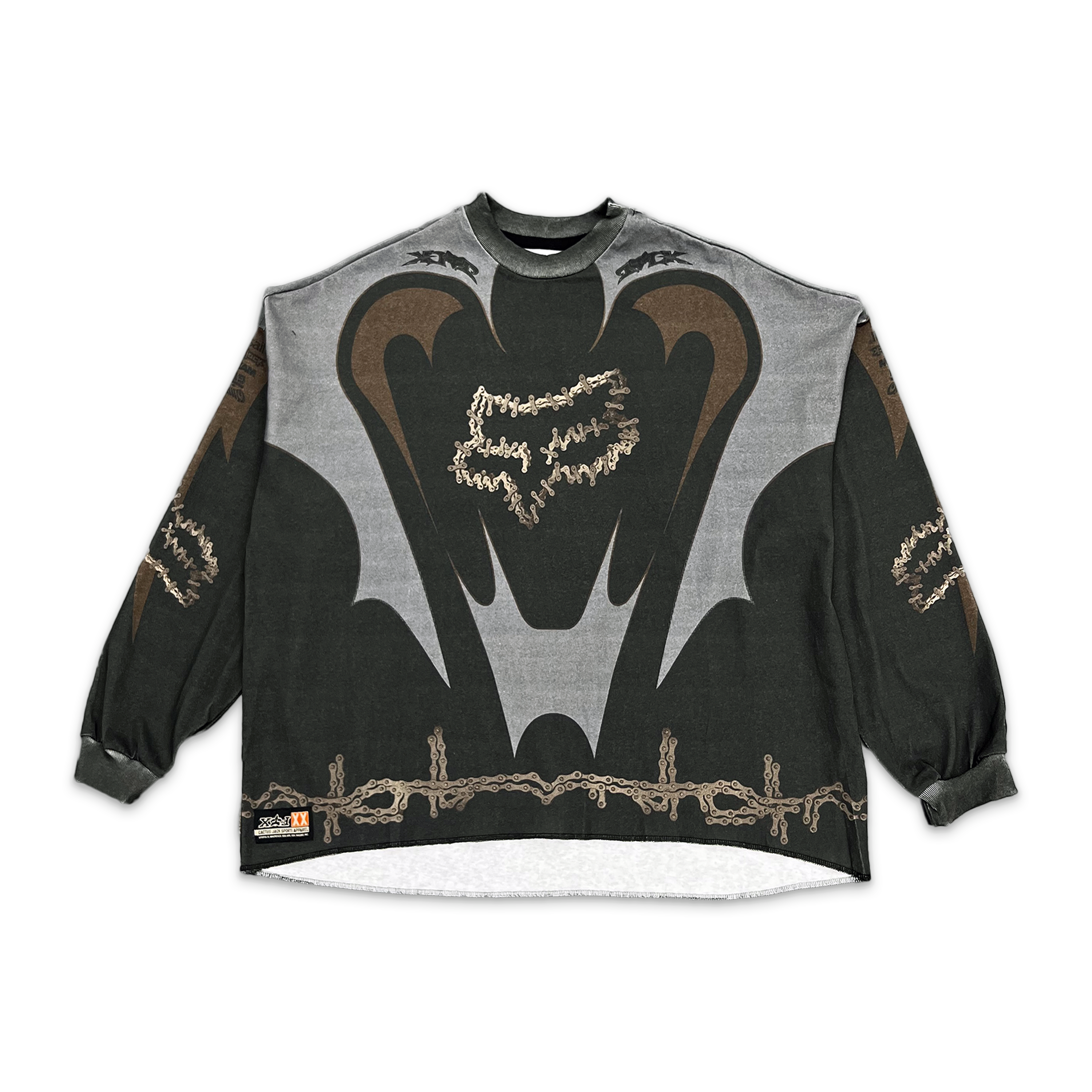 Request, Cactus Jack Fox Racing Jersey "Black"