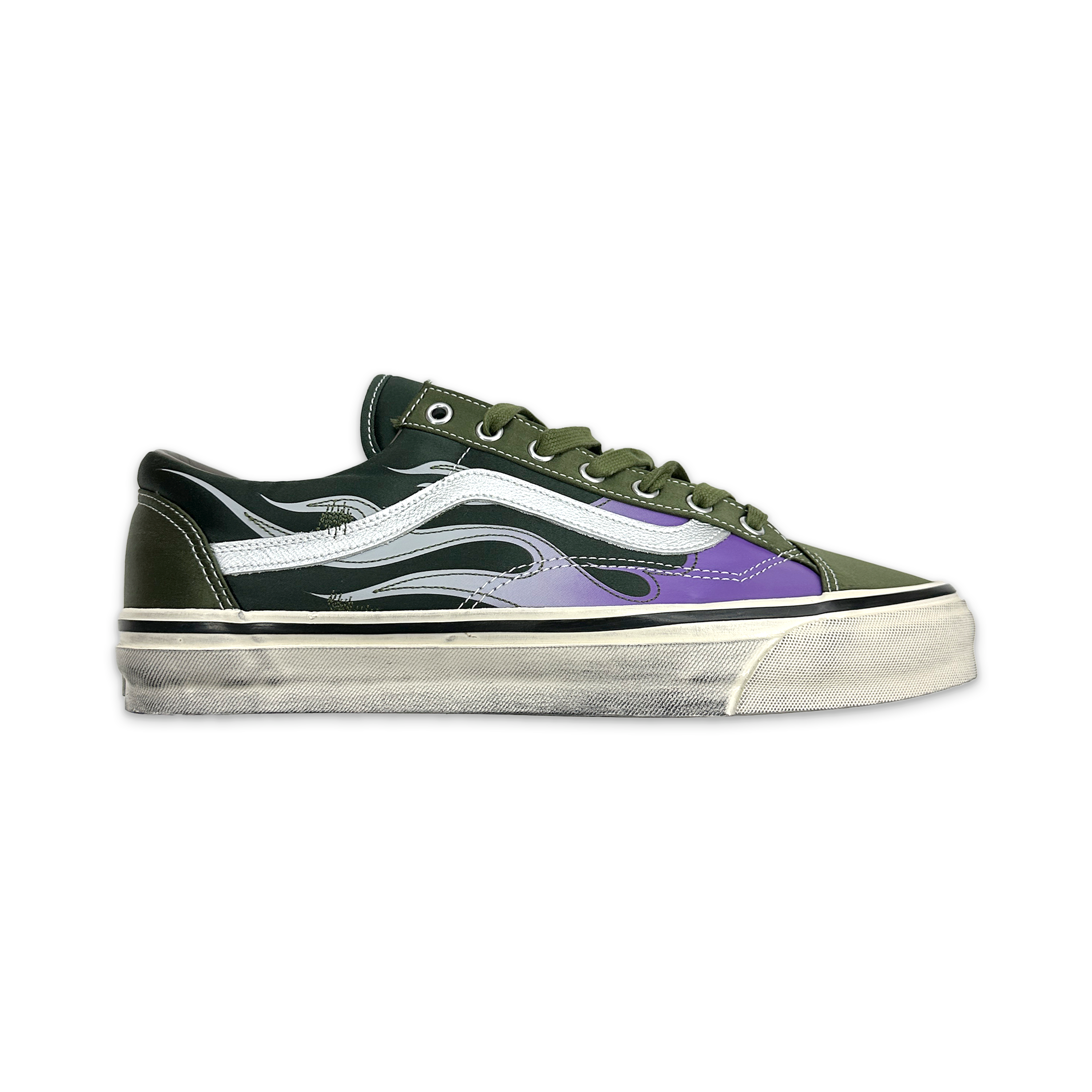 Vans, LX Old Skool Archive Flame "Green”