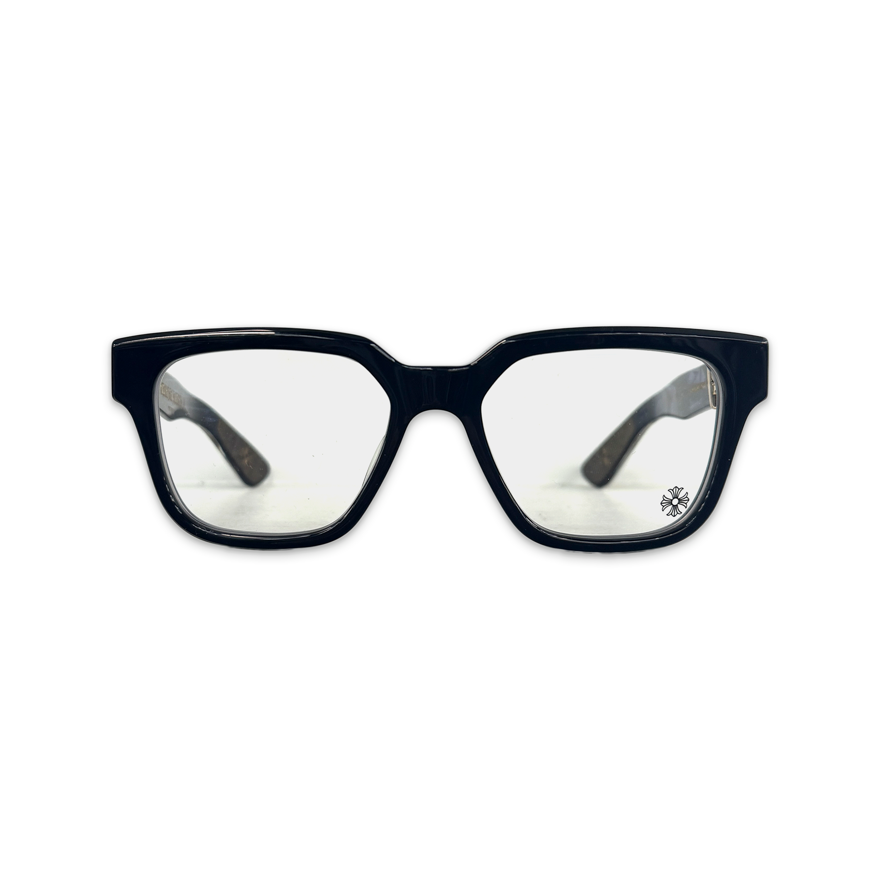 Chrome Hearts, Vagillionaire II Glasses "Black/Gold"
