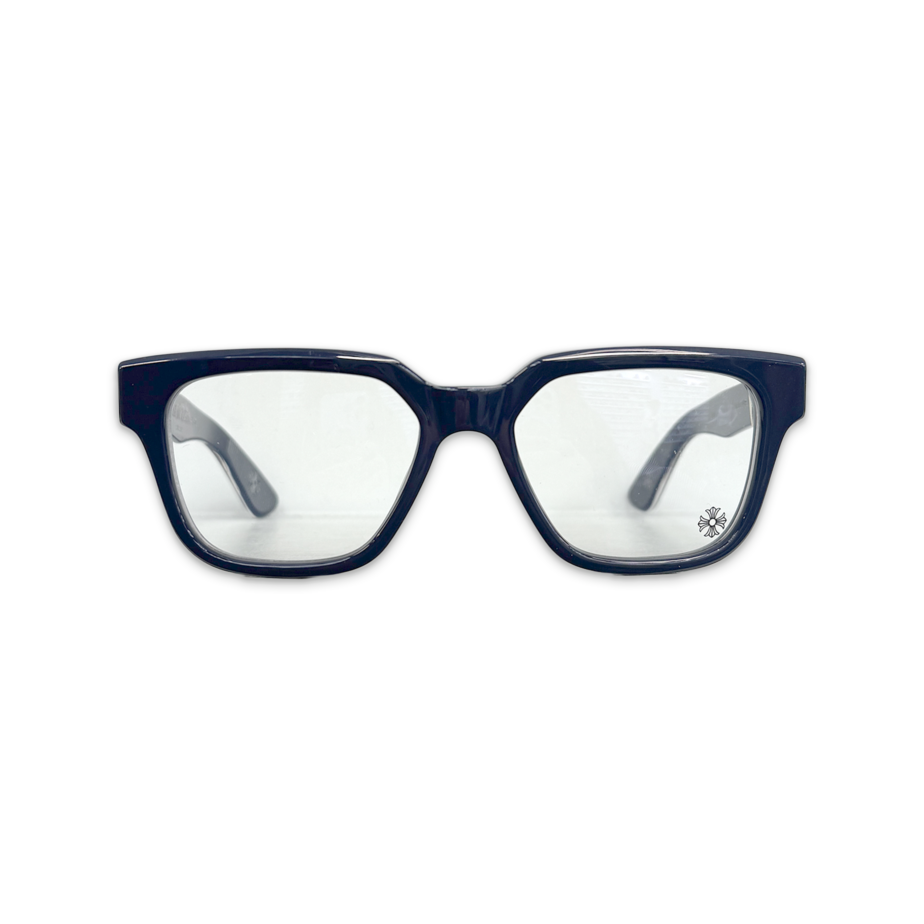 Chrome Hearts, Vagillionaire II Glasses "Navy/Silver"