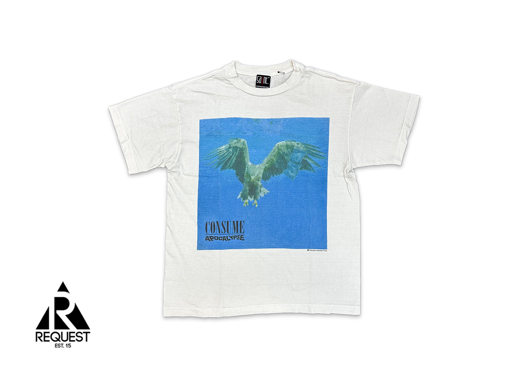 Saint Michael Nirvana Tee "White"