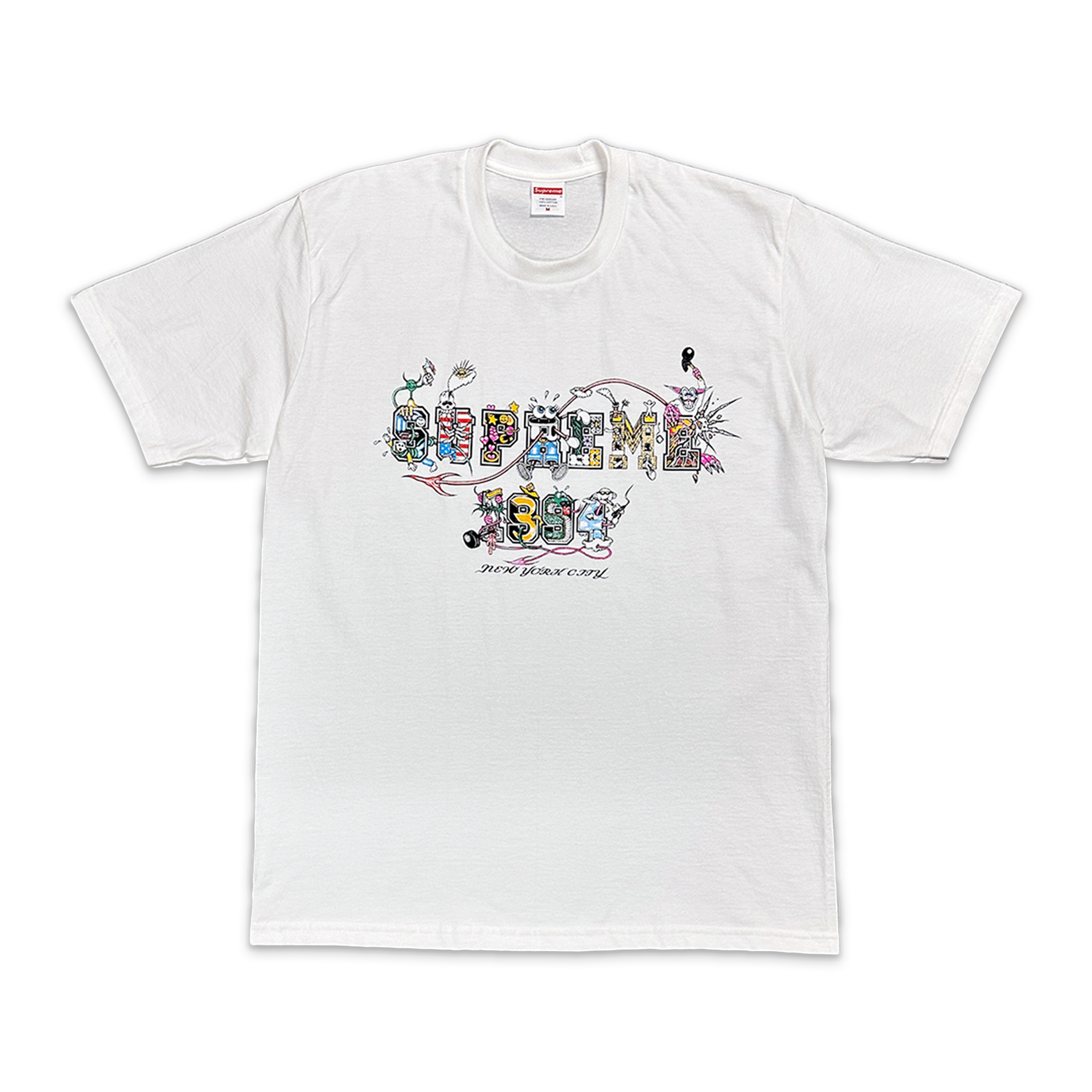Supreme, Varsity Tee "White"