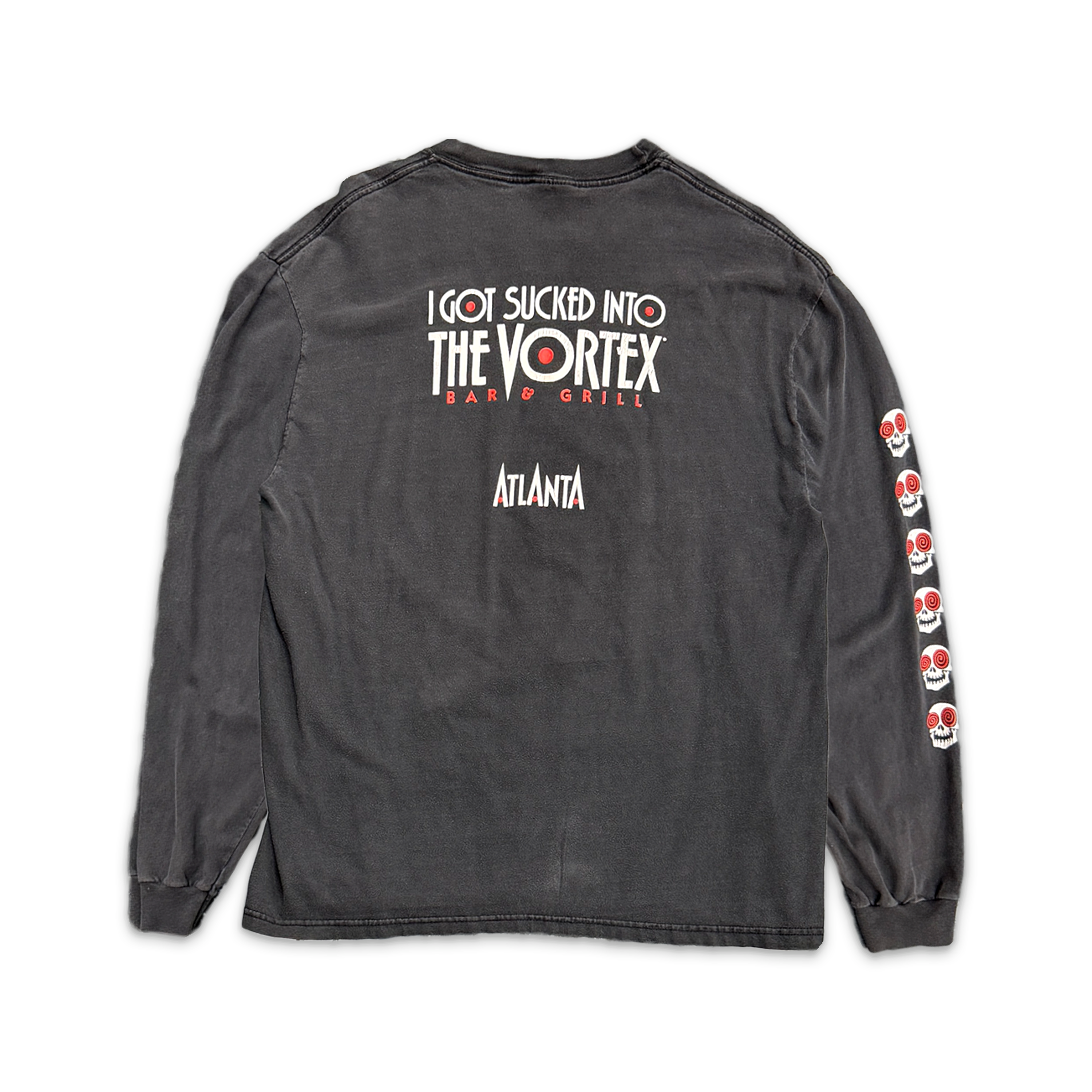 Vortex L/S Tee "Faded Black"