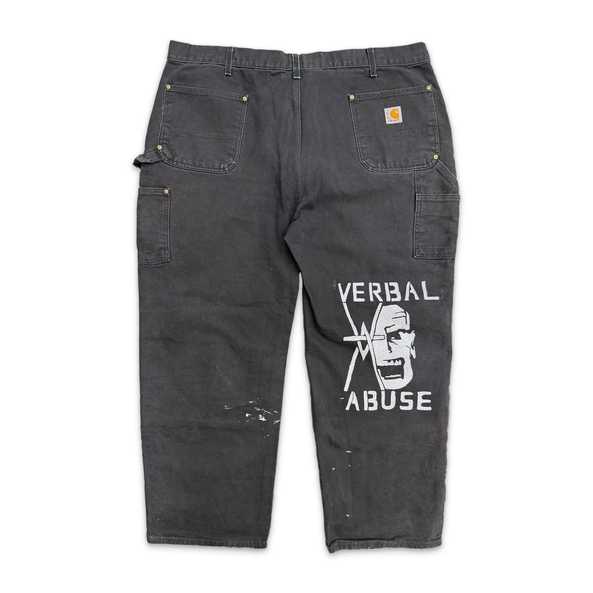 Carhartt Double Knee Carpenter Drawing "Black"
