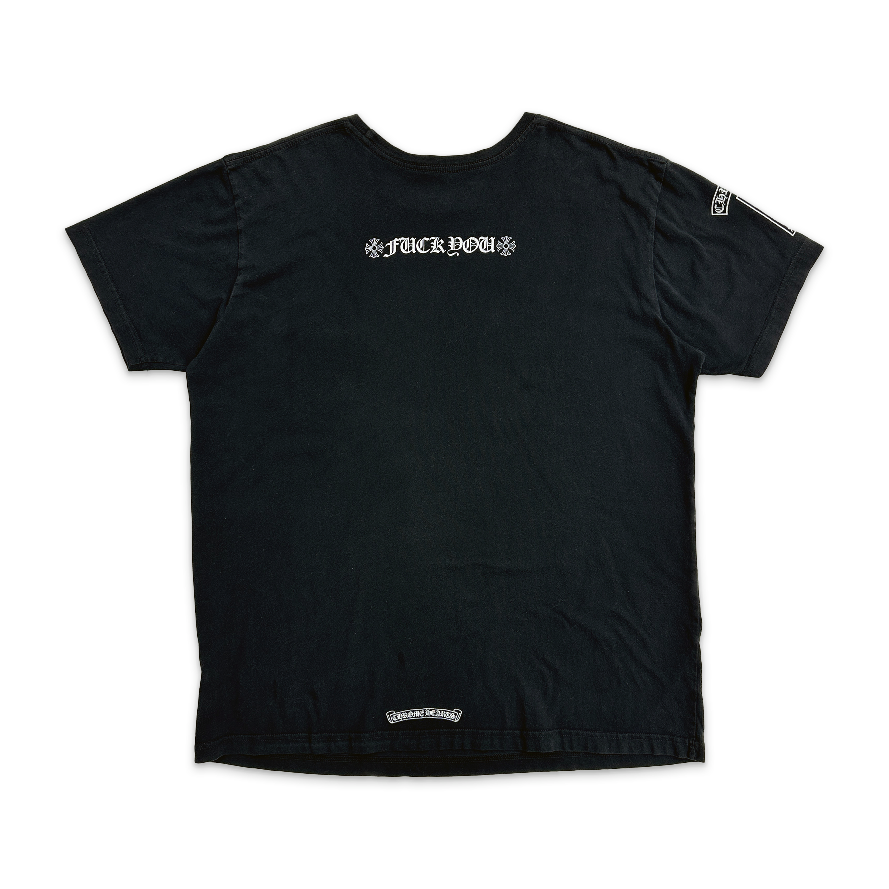Chrome Hearts, Vintage Multi Logo Pocket Tee "Black"