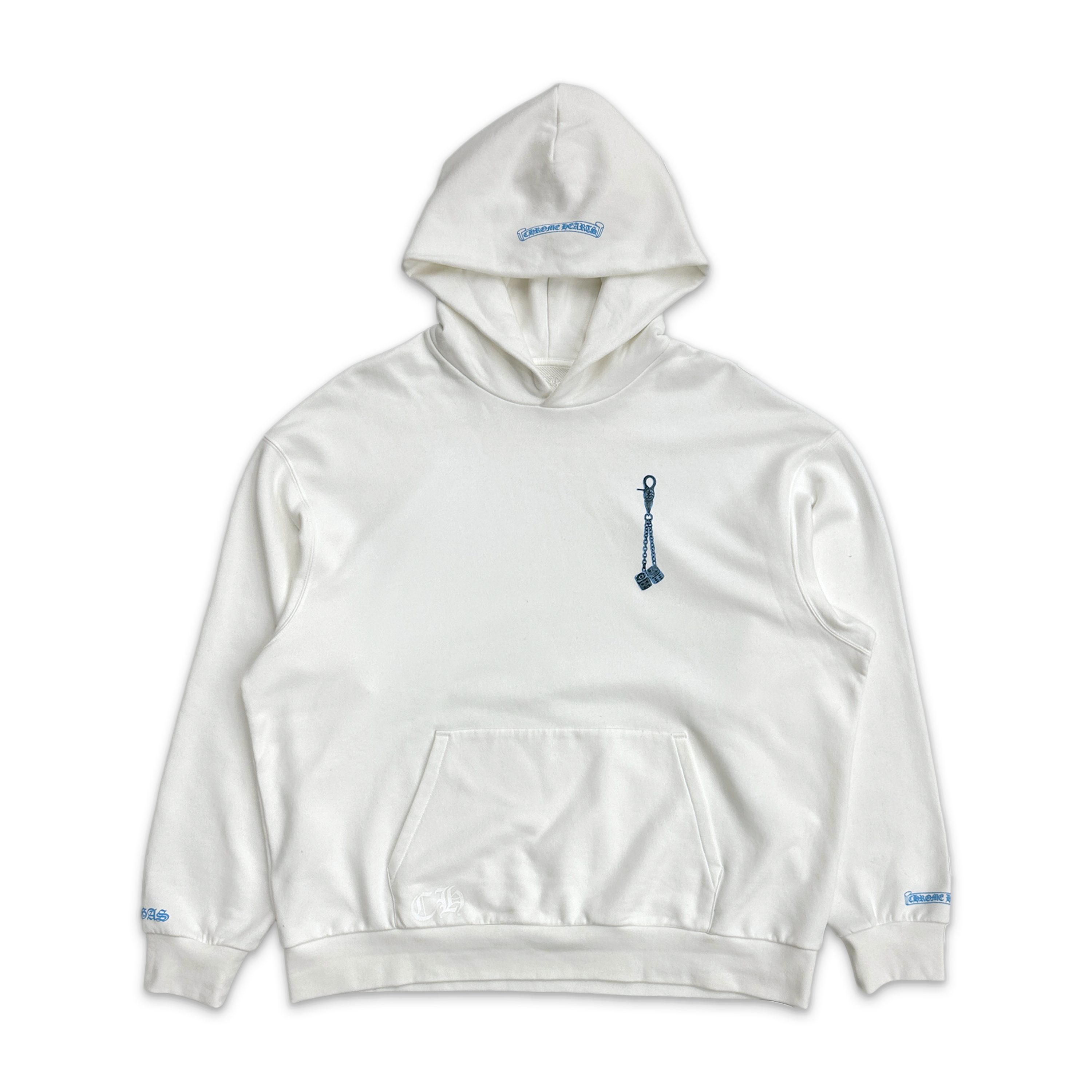 Chrome Hearts, Las Vegas Exclusive Dice Hoodie "White"