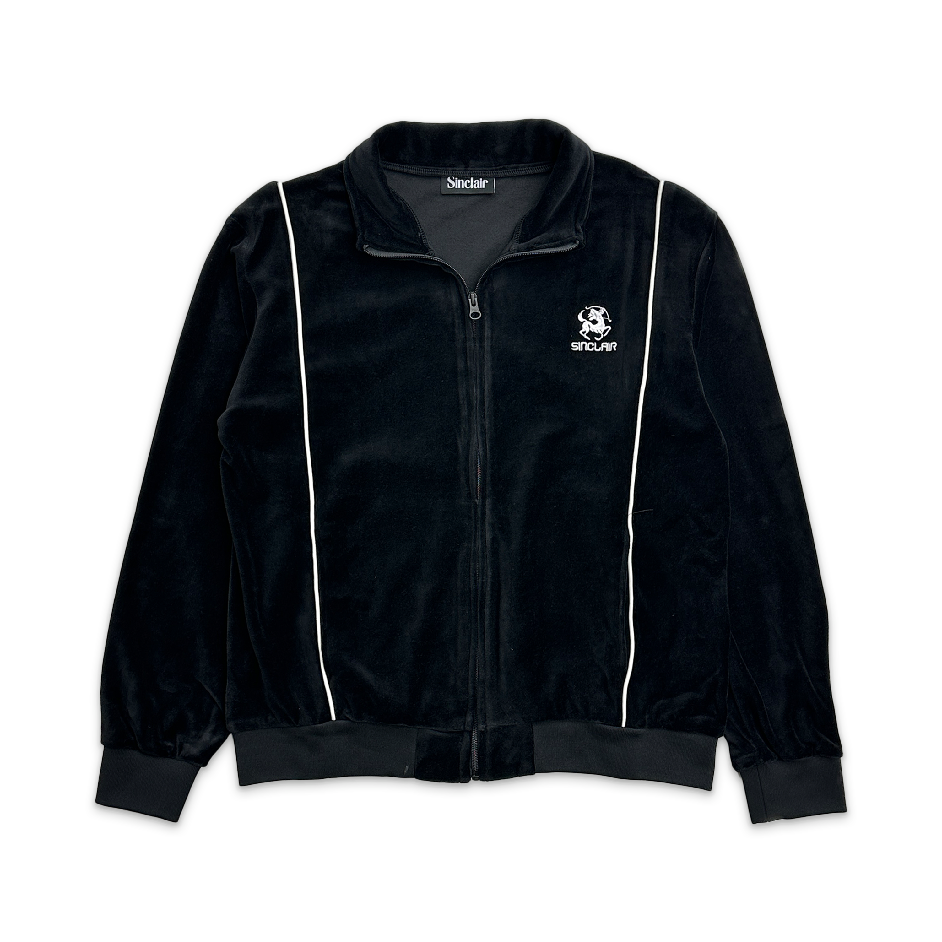 Sinclair, Velour Piping Jacket "Black"